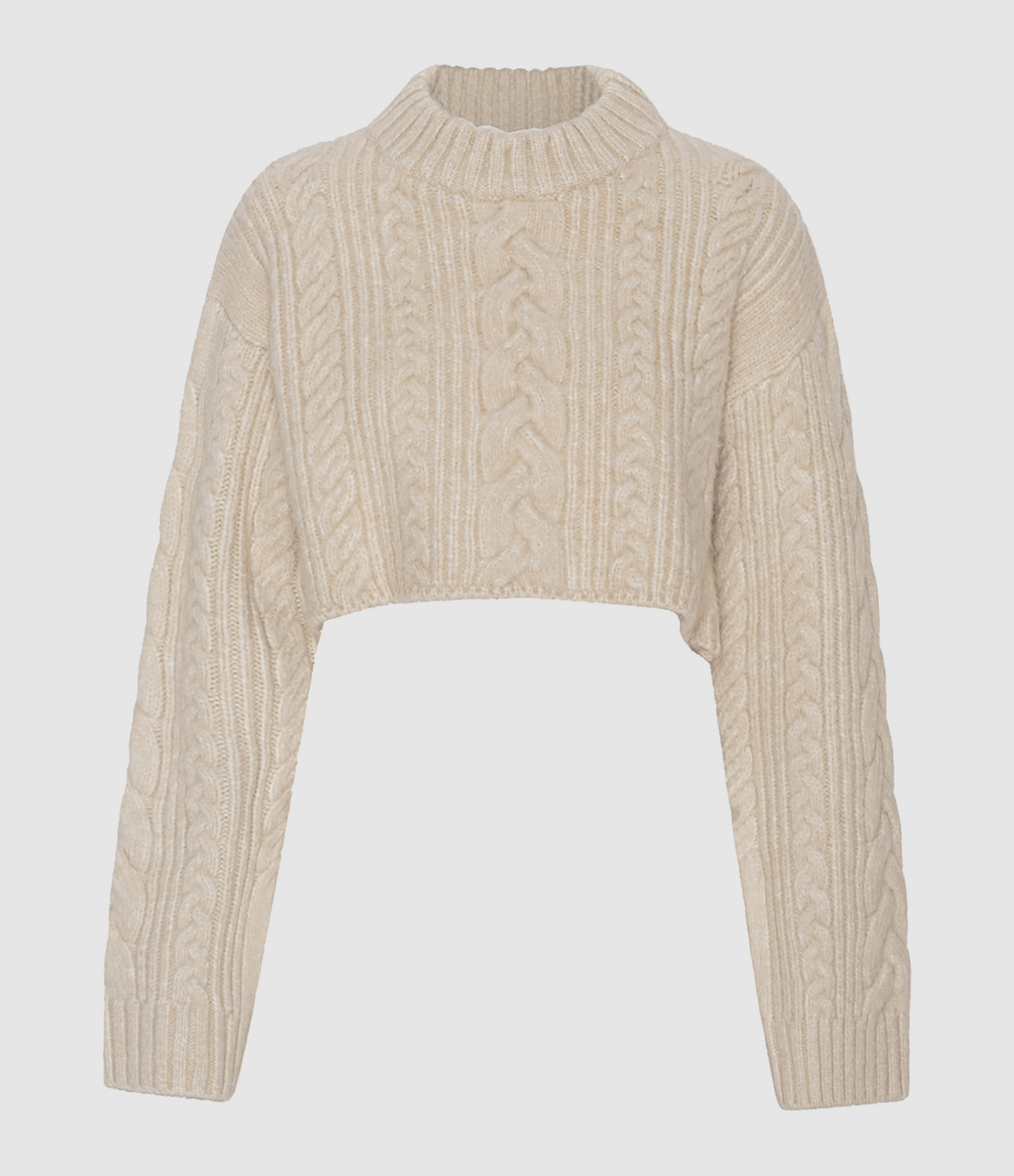 Pull Maille Beige