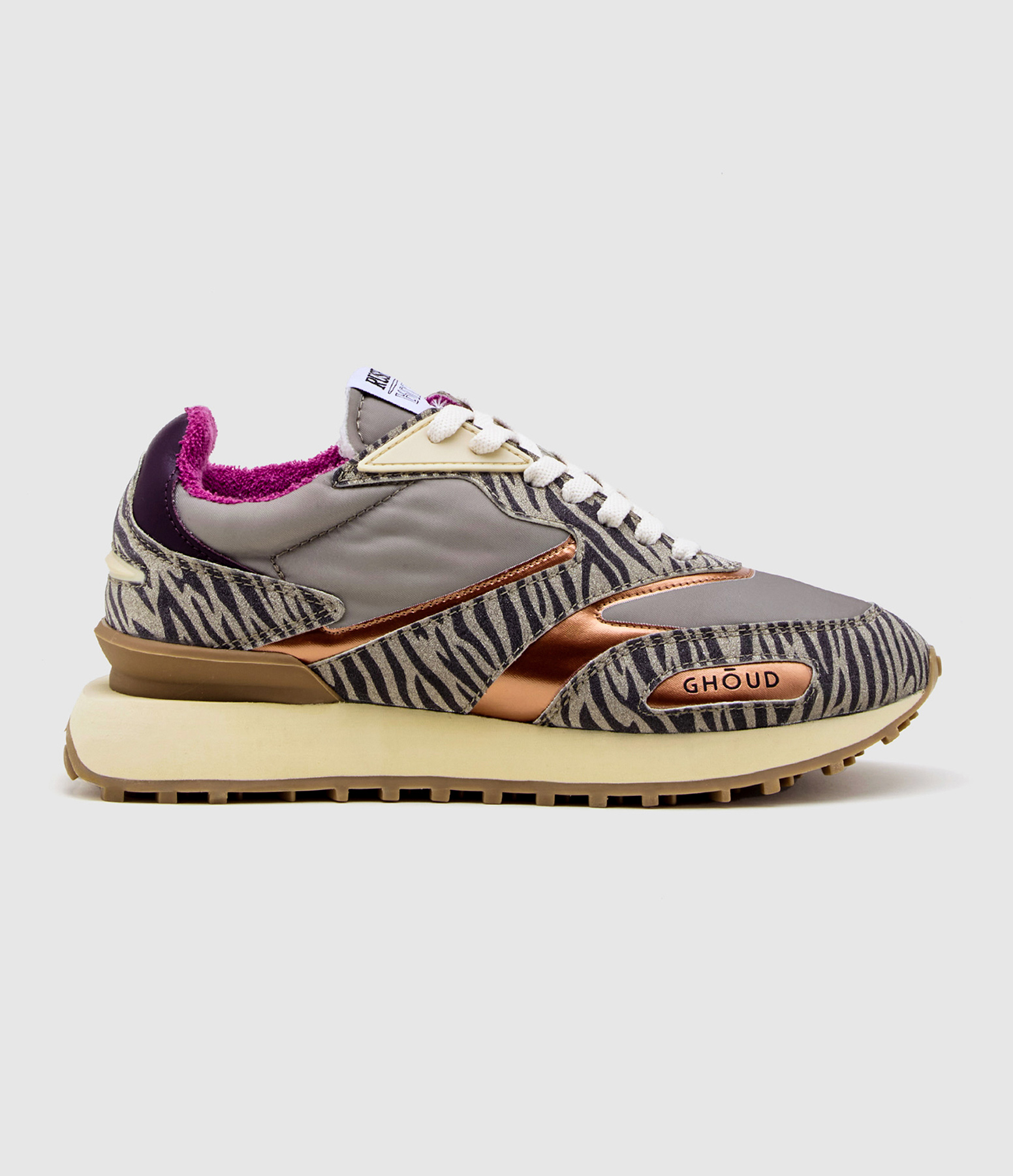 Baskets Rush One 2.0 Nyl Glitter Zebre