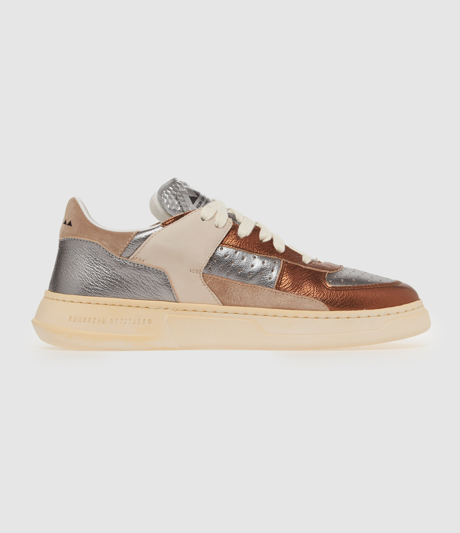 Baskets Low Bronze Errant Multicolore
