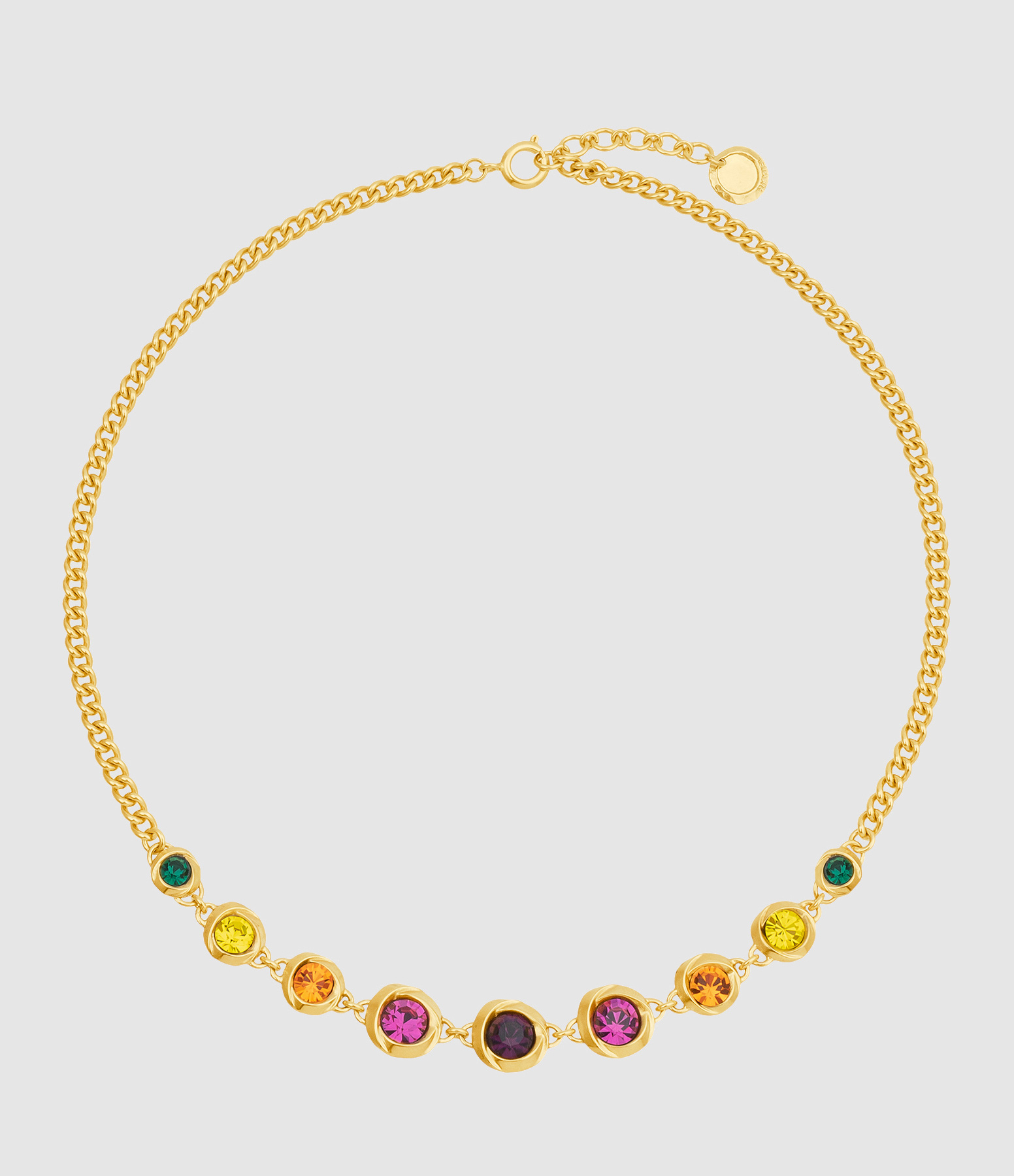 Collier Vintage Ribbon Multicolore