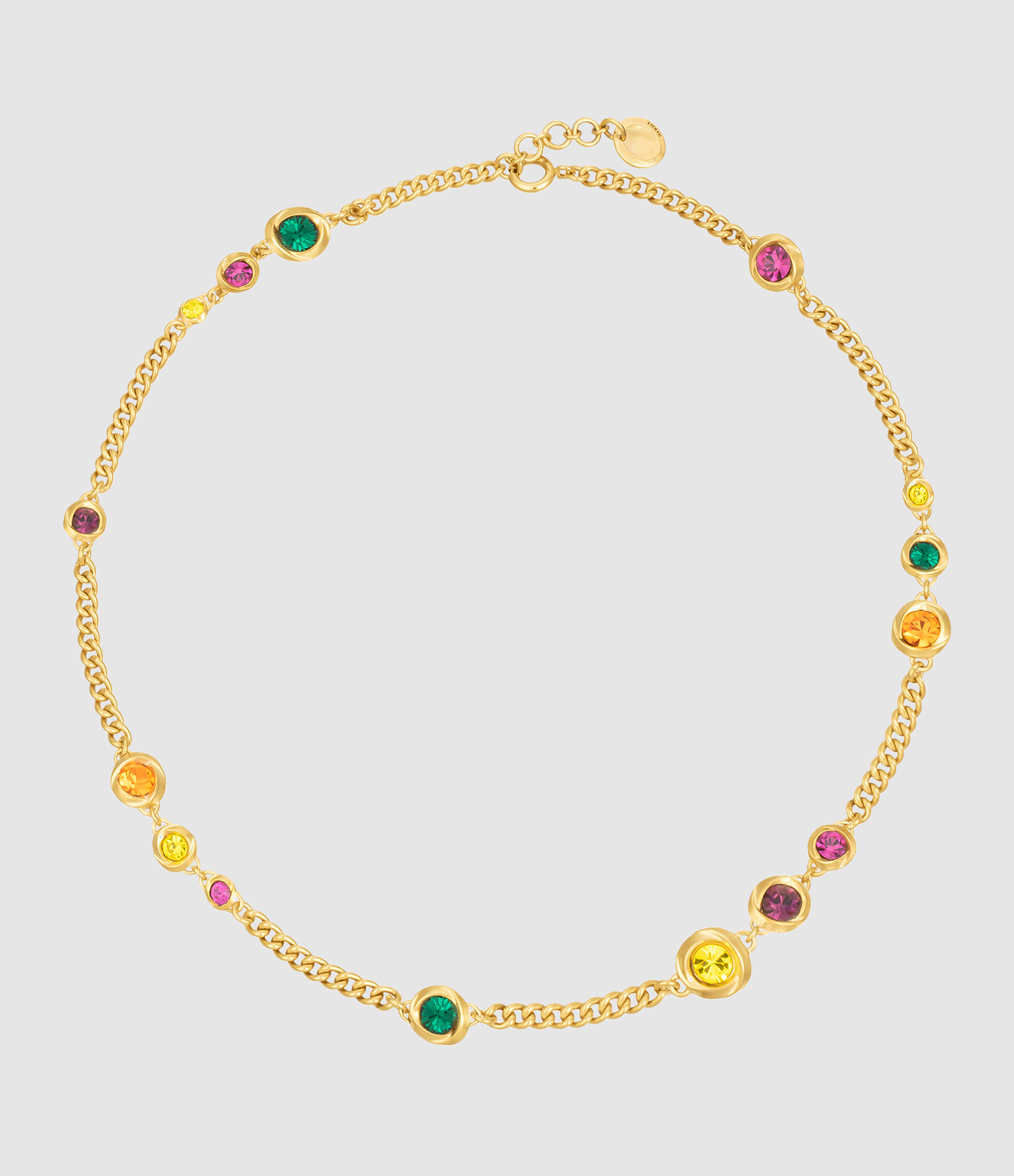 Collier Vintage Ribbon Multicolore
