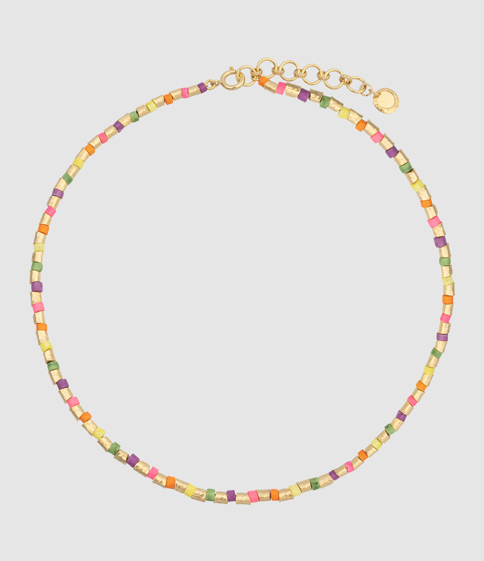 Collier Colorblock Tribal Multicolores