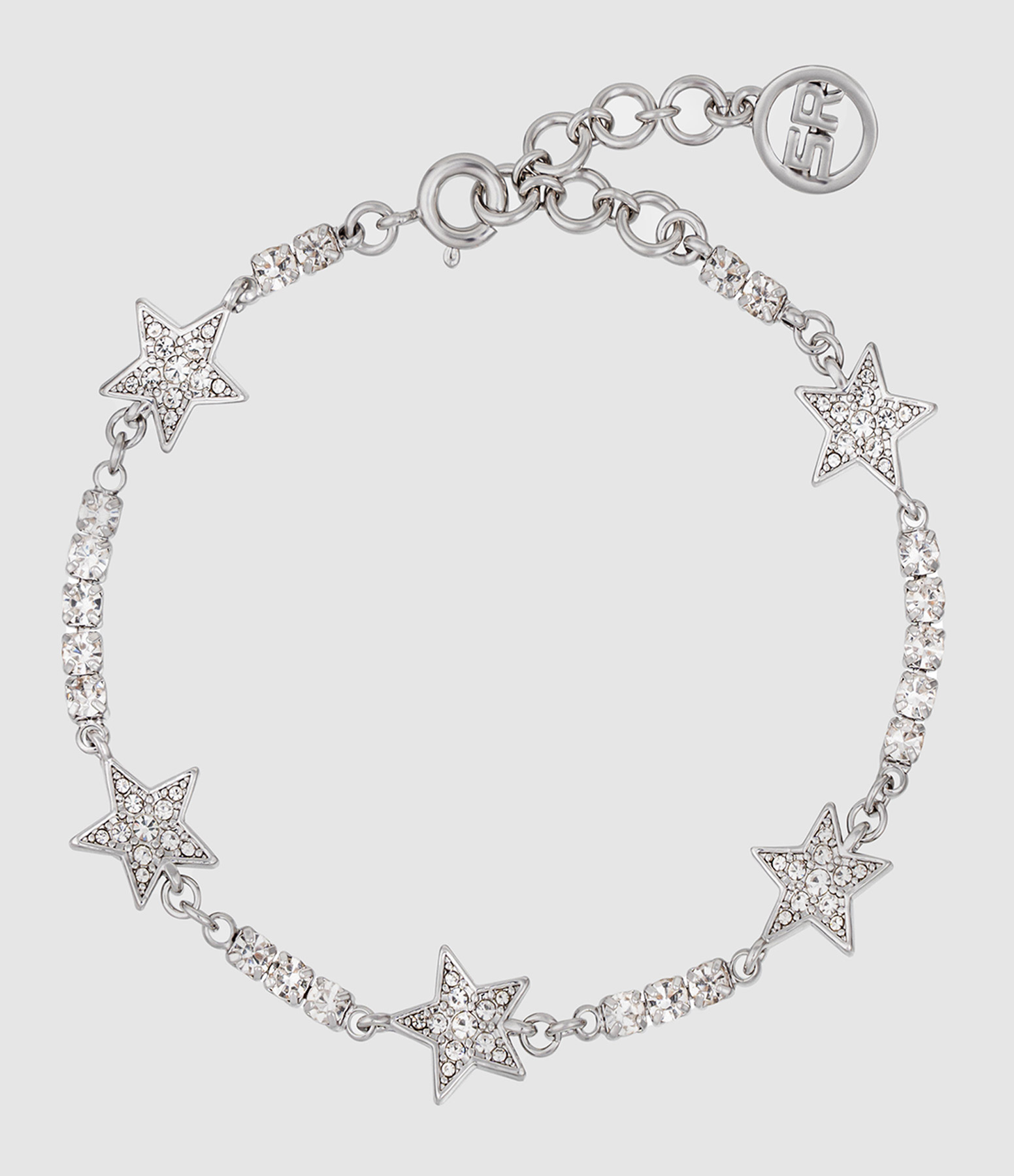 Bracelet Starlight Étoiles Rhodium