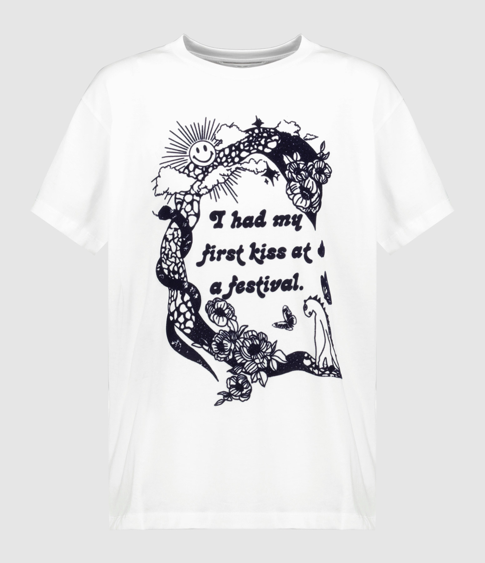 Tee-shirt Welcomekiss Blanc
