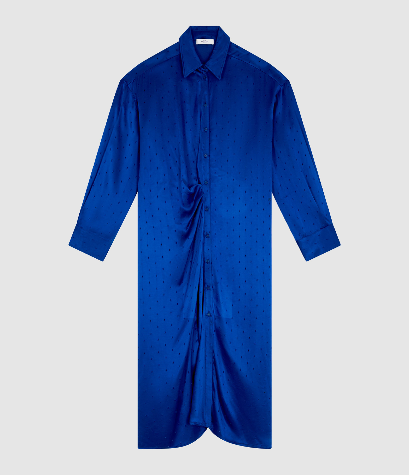 Roseanne Boho Dress - Capri Blue