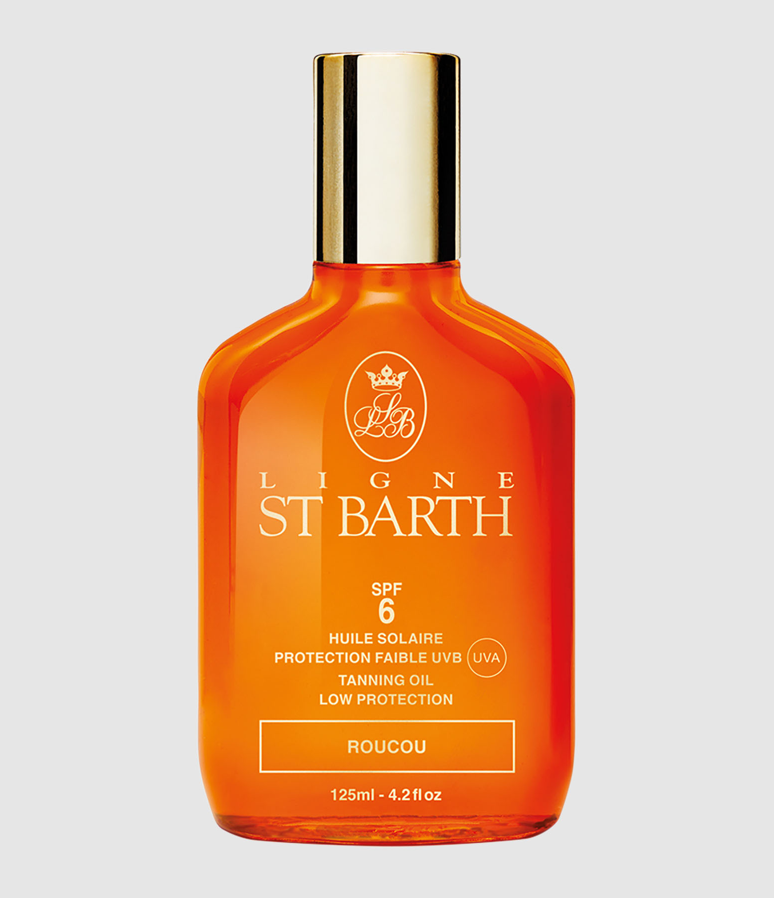 Huile Solaire Roucou SPF 6, 125ml