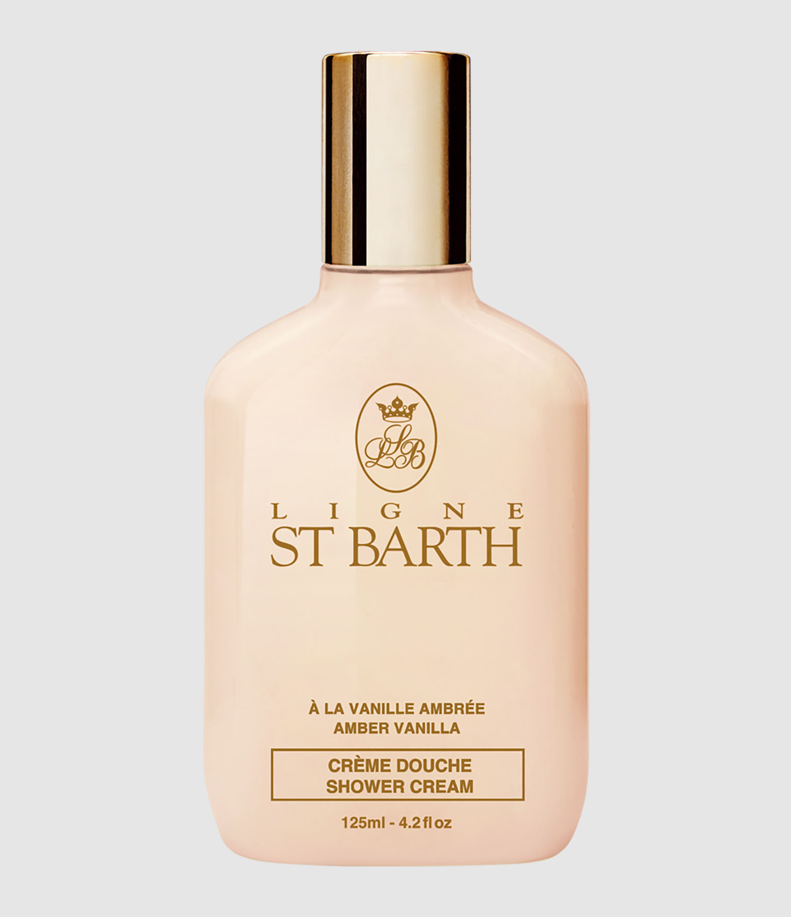 Crème Douche Vanille Ambrée, 125ml