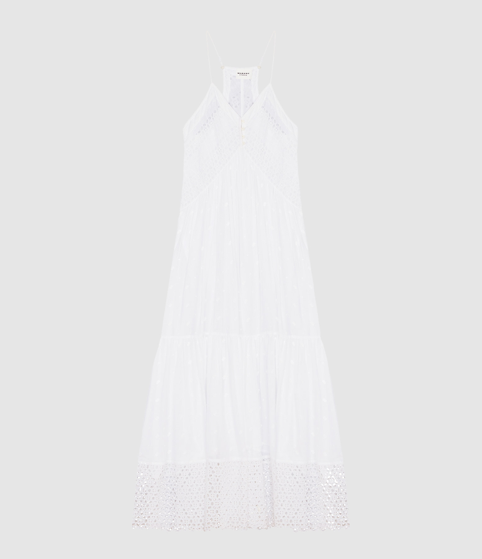 Robe Longue Sabba White
