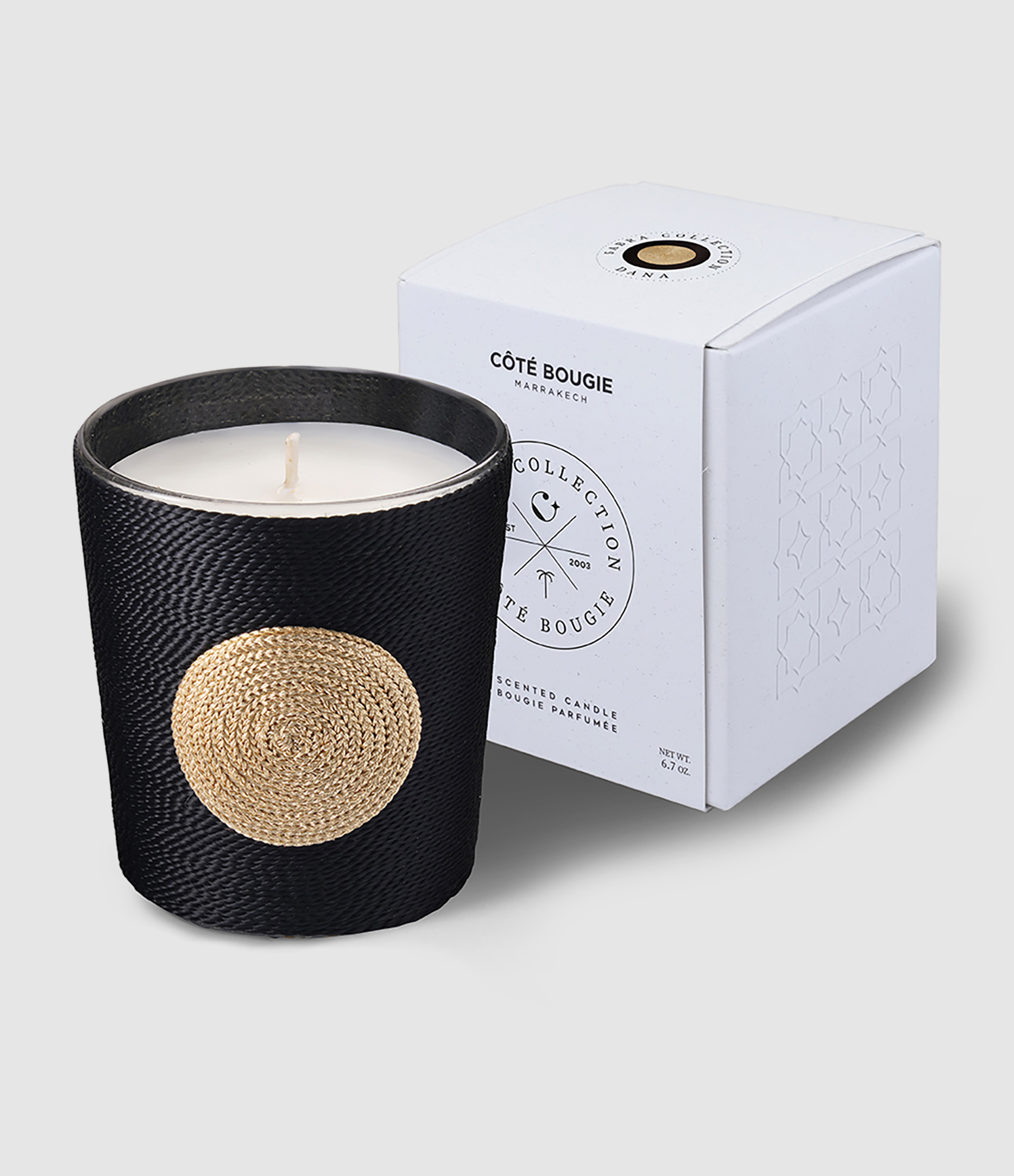 Bougie Sabra Dana Noir S Oud