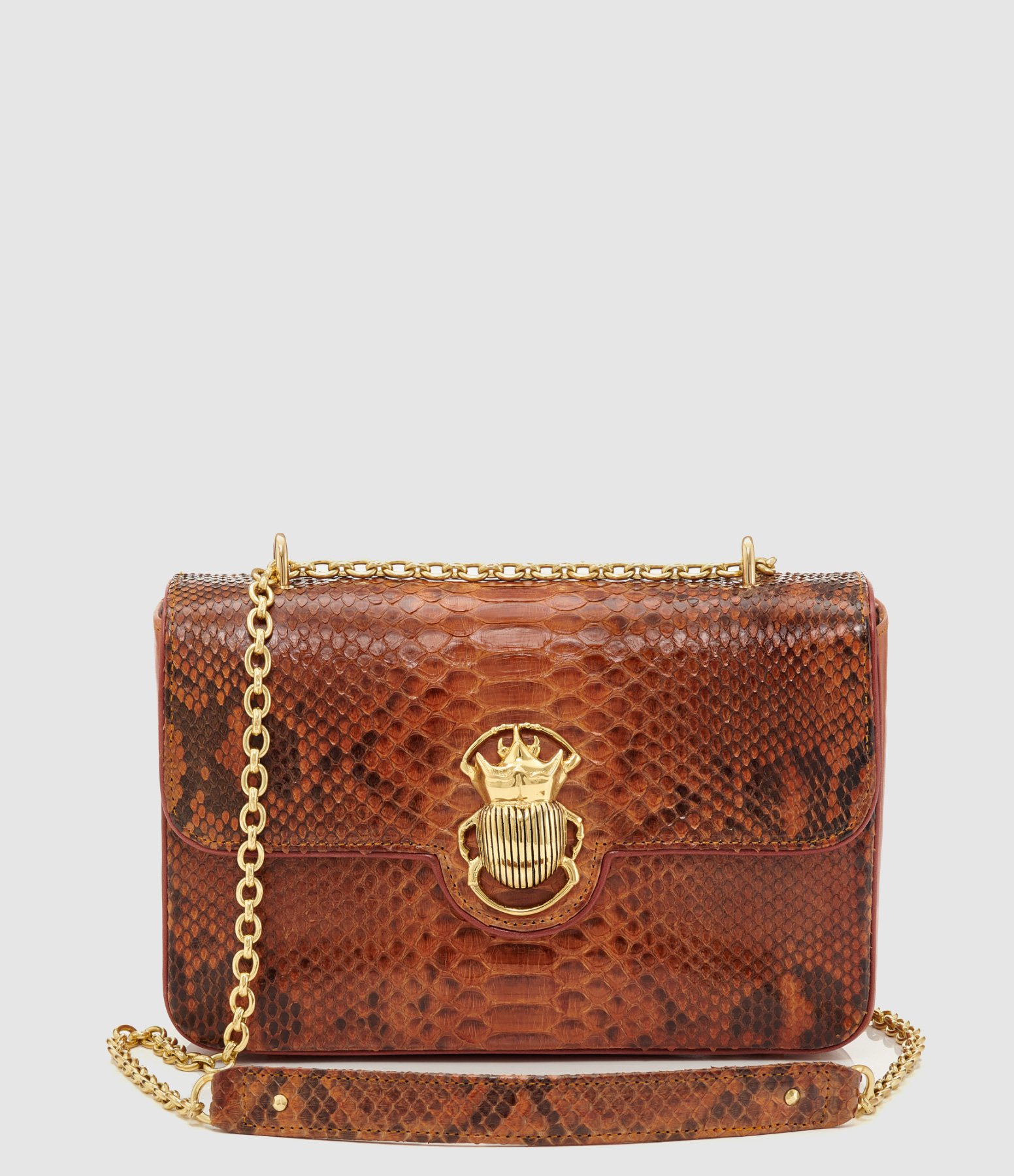 Sac Python Big Ava Beetle Moka