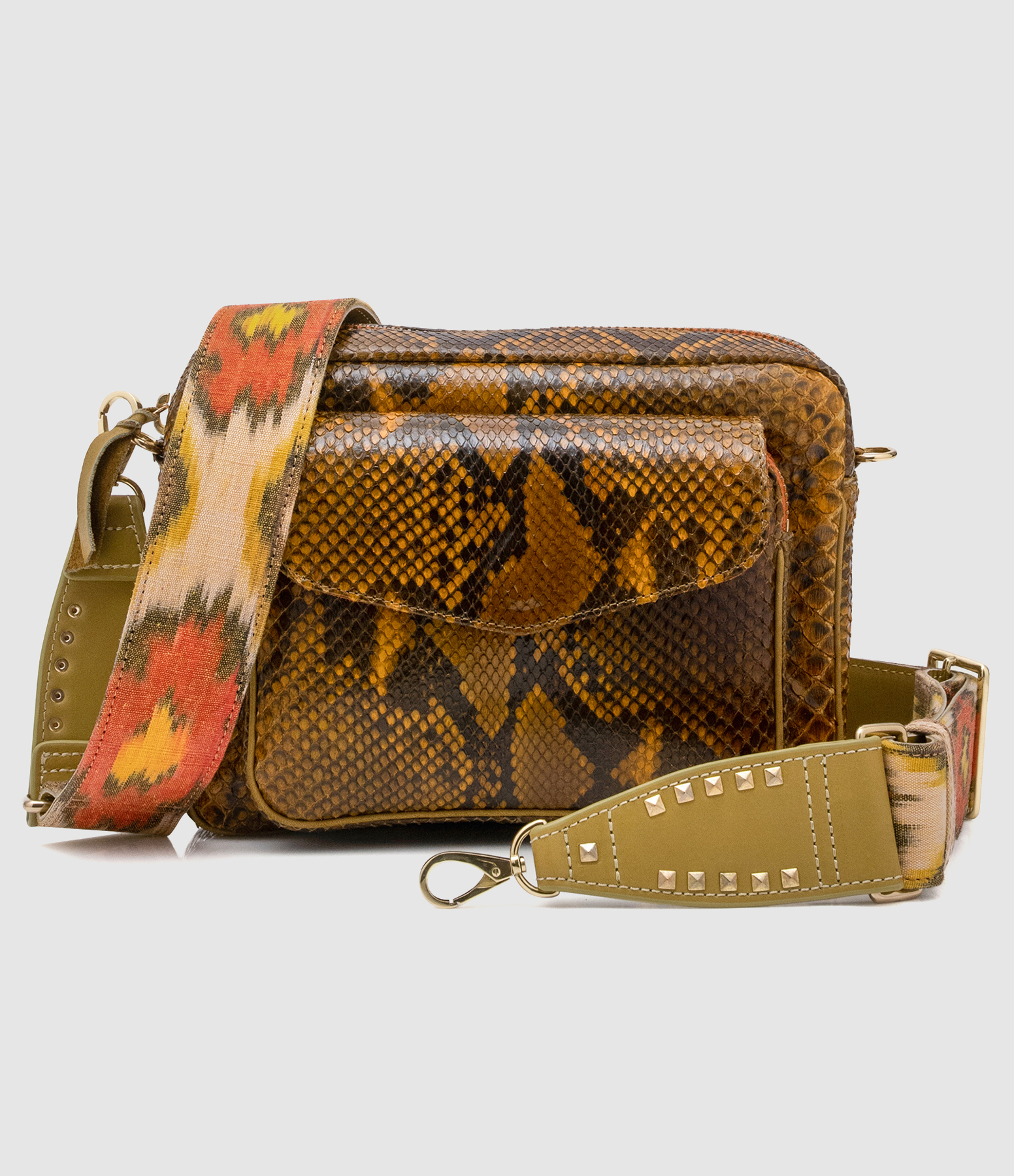 CLARIS VIROT - Sac Python Big Charly Ranch