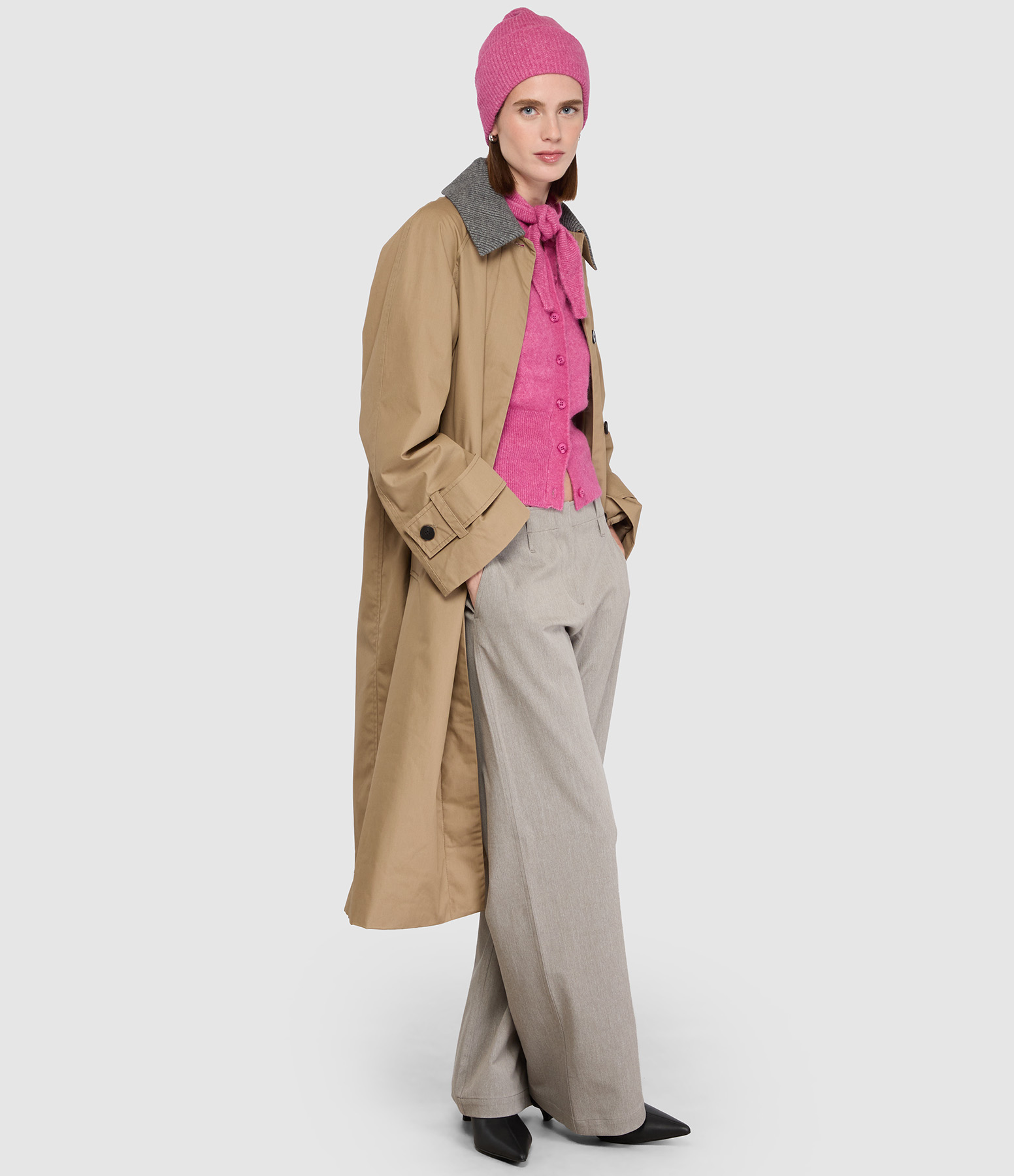 Pantalon Saheaven Lead Gray Mel