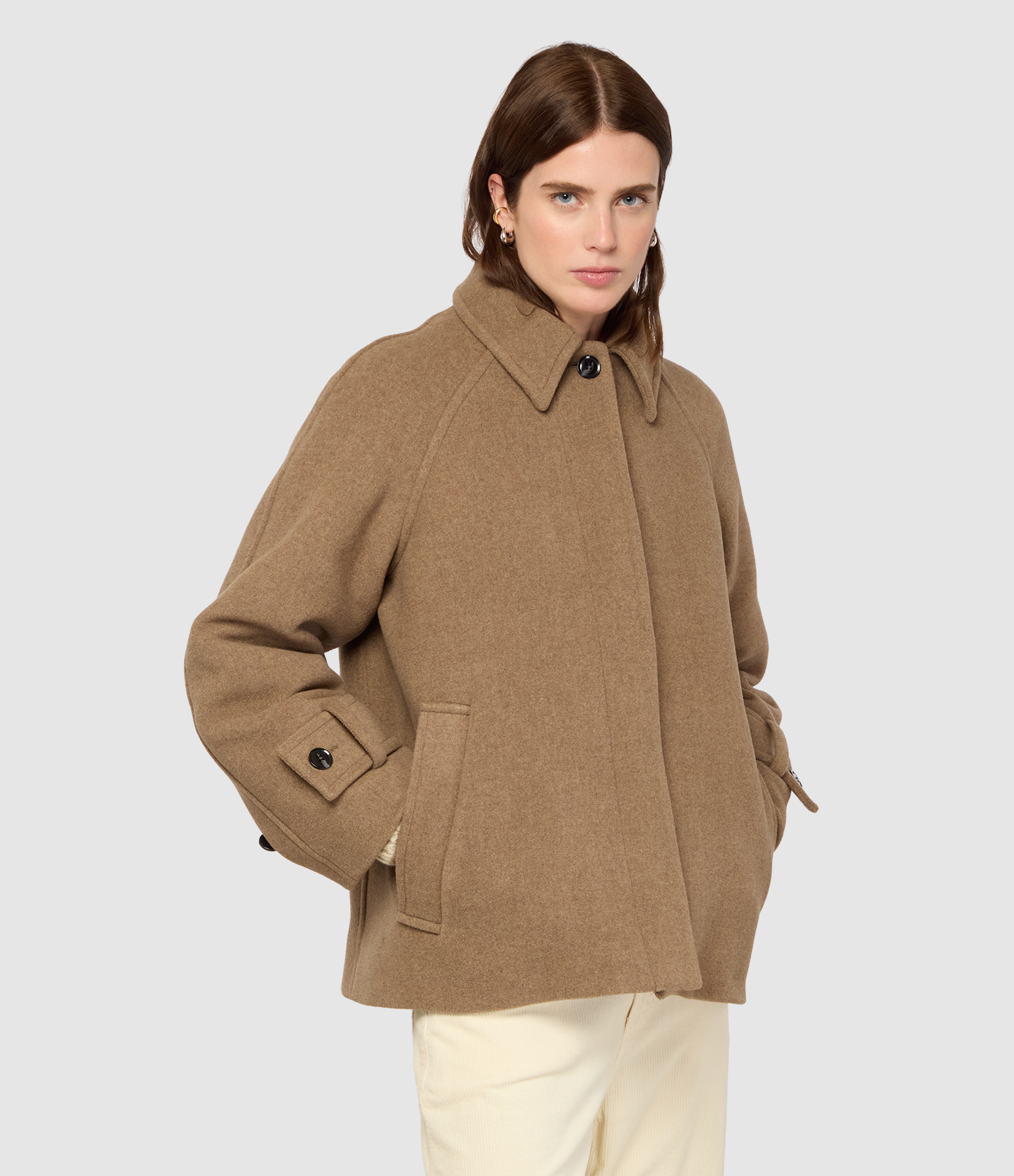 Manteau Saalma Camel