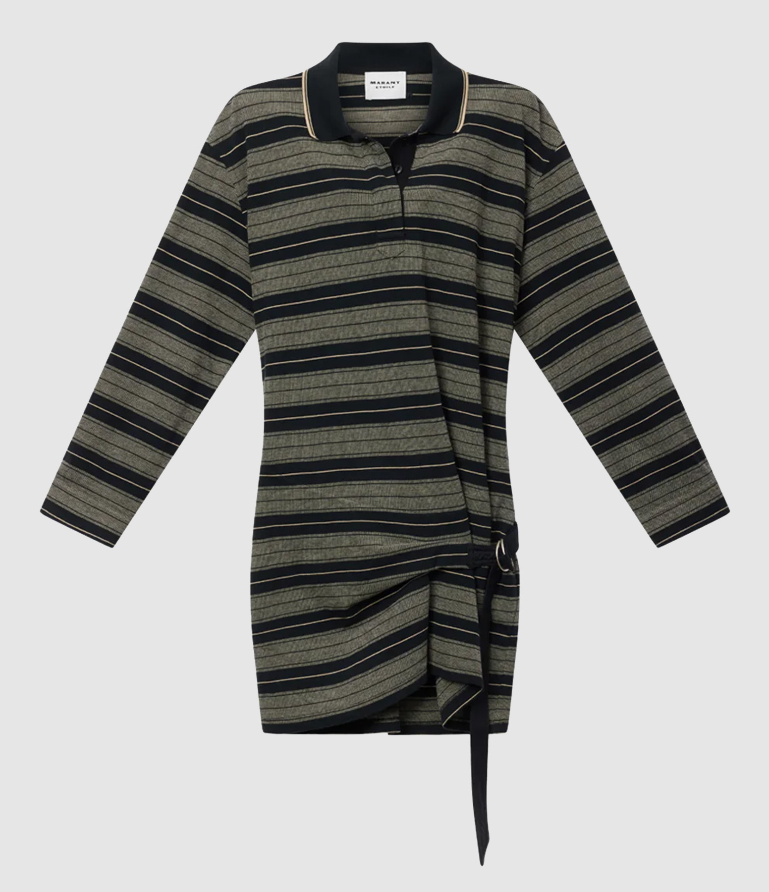 Robe Isea Black/Ecru