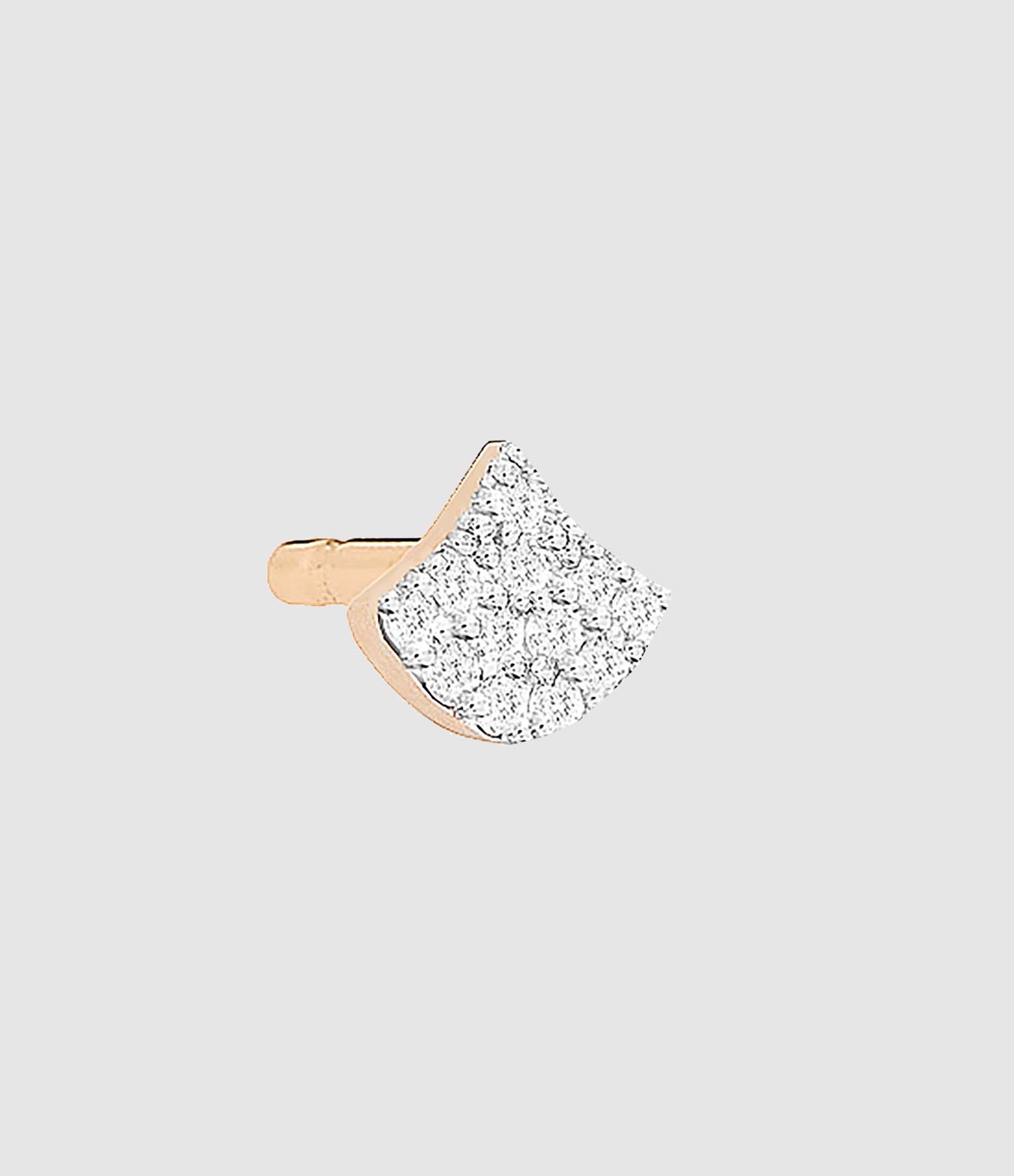 Puce Seule Diamand Tiny Koi