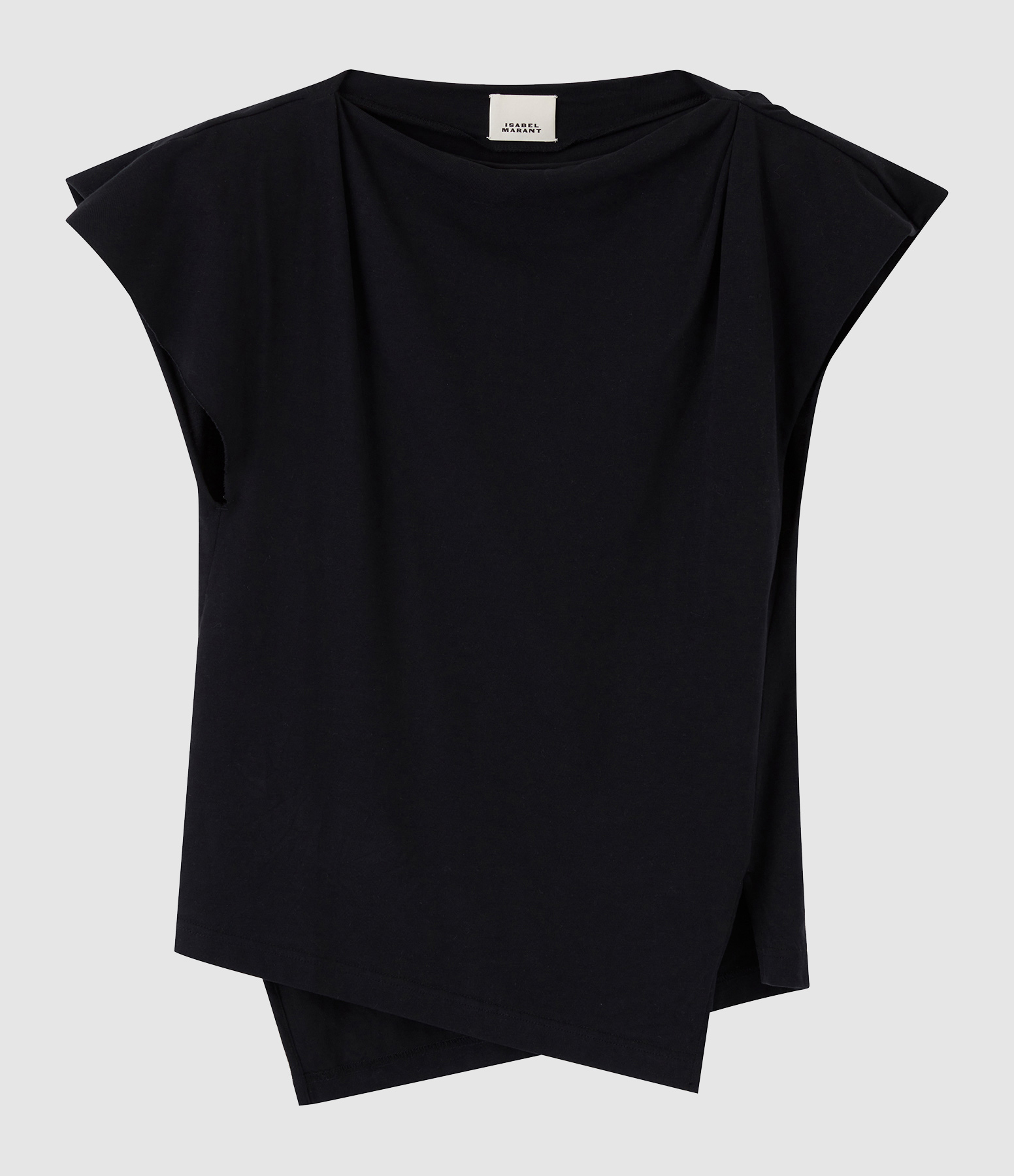Top Sebani Coton Noir
