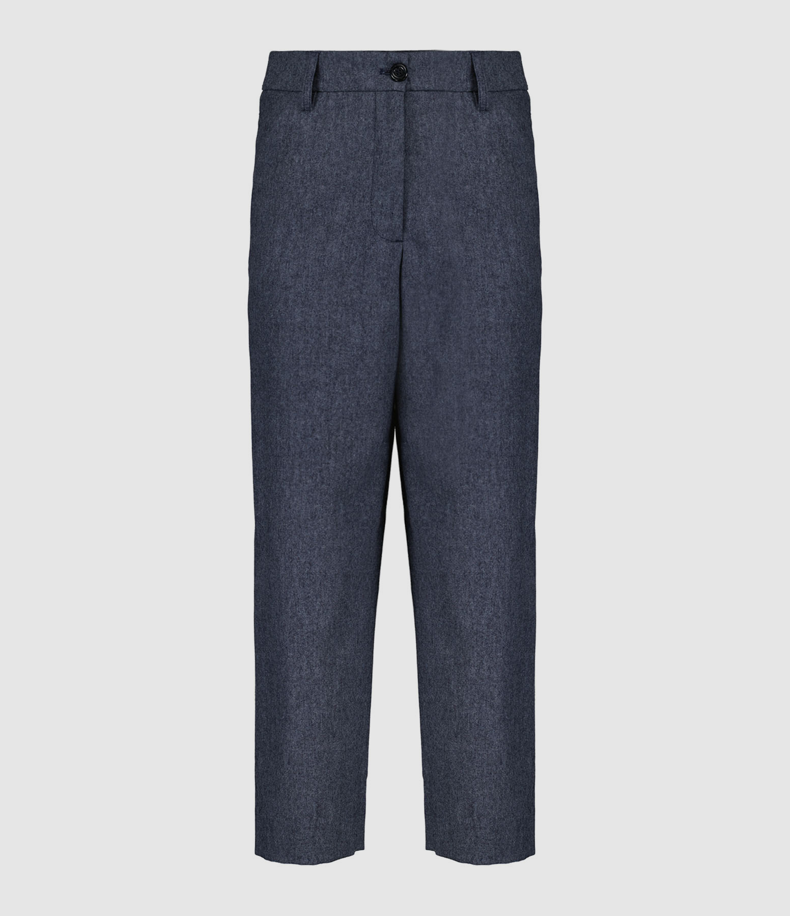 Pantalon Laine Bleu