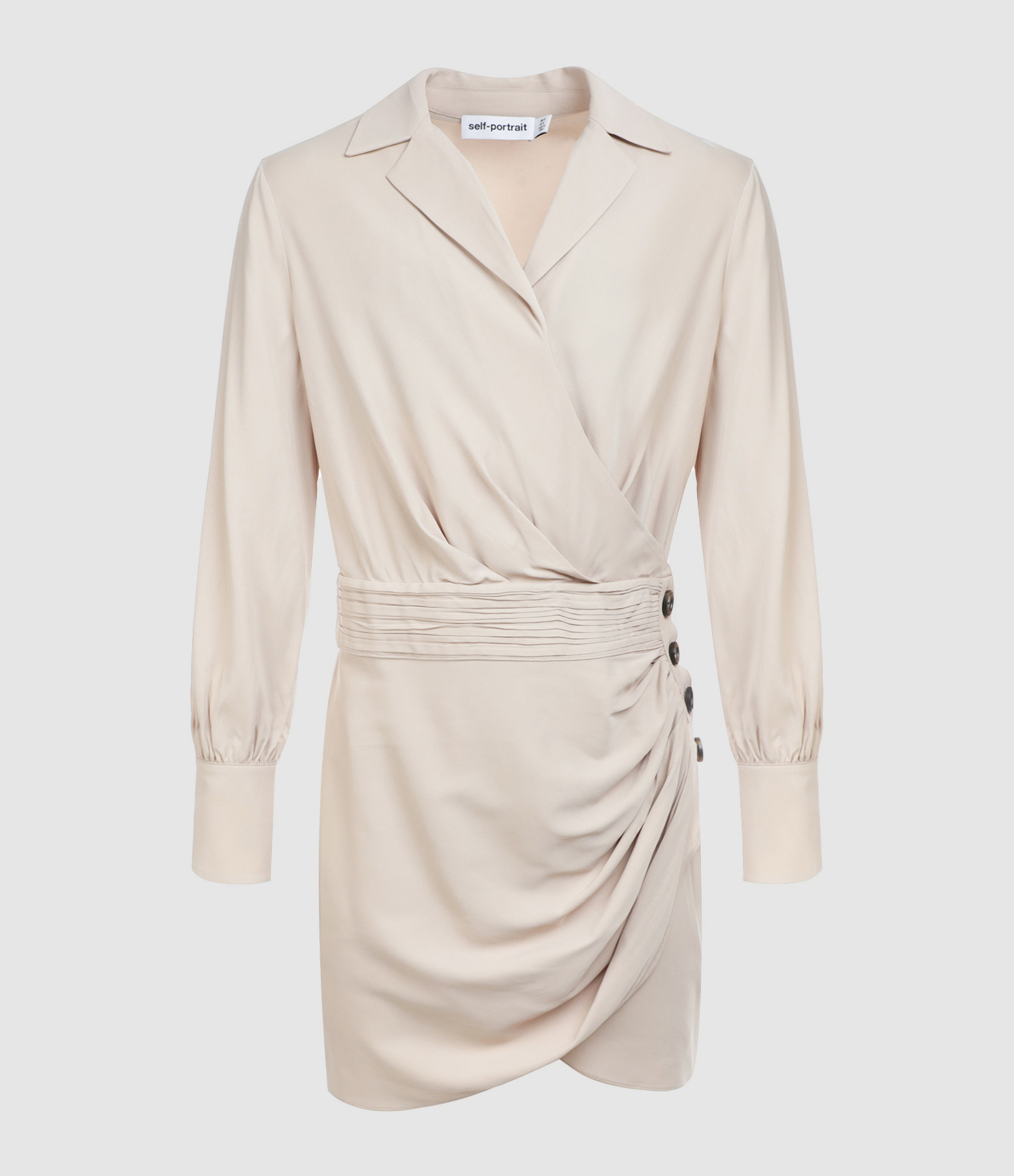 Robe Portefeuille Taupe