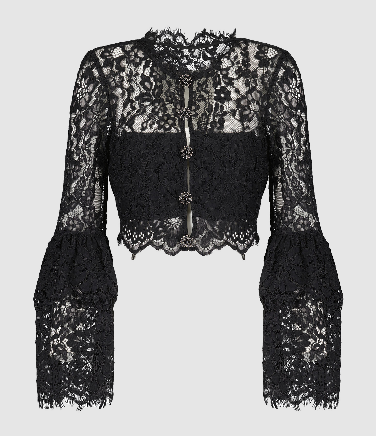 Top Dentelle Noir