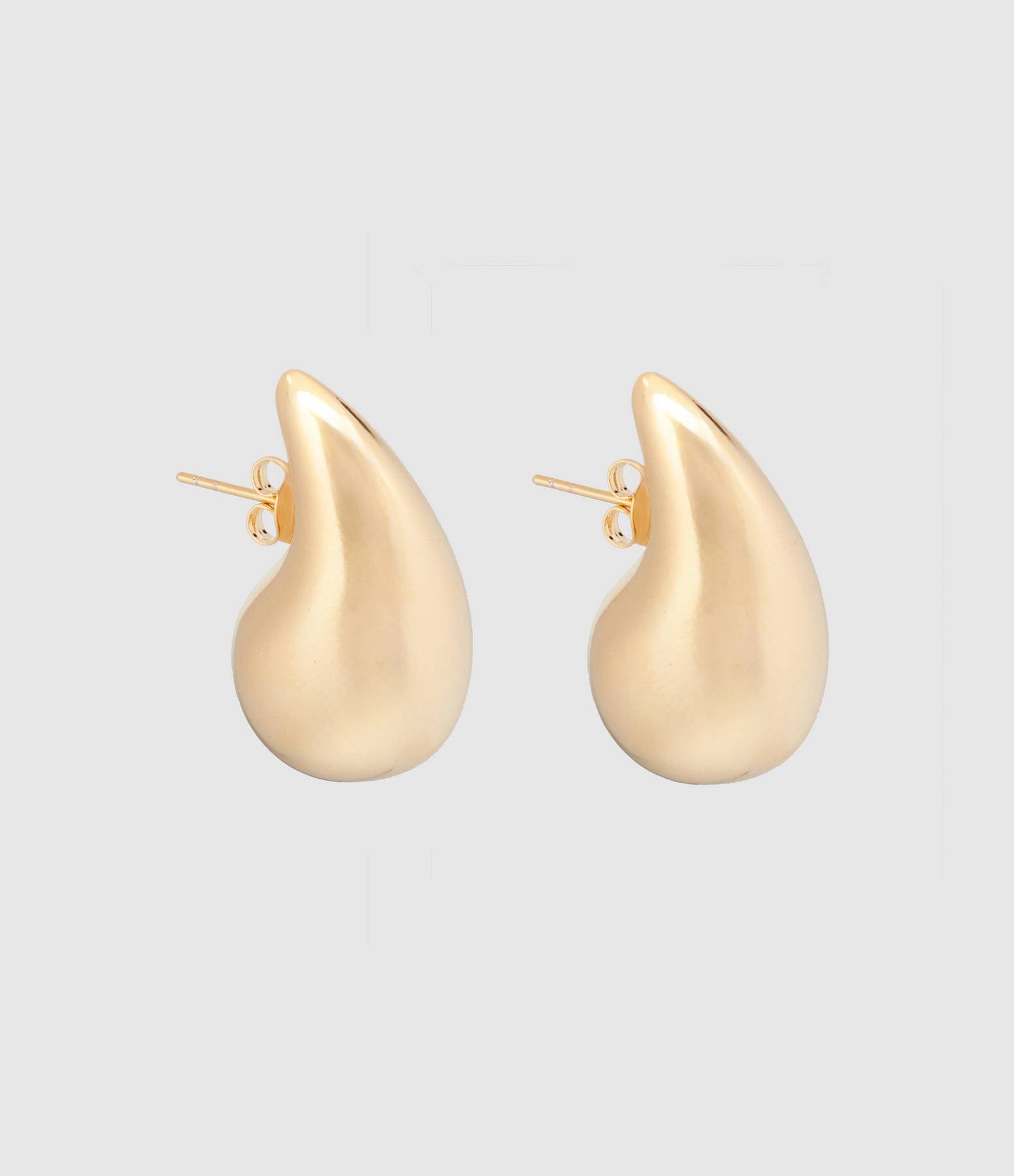 Boucles d'oreilles Goutte Doré