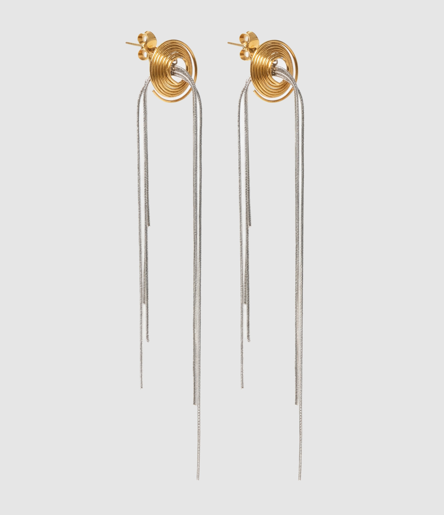 Boucles D'oreilles Filante Doré Argent