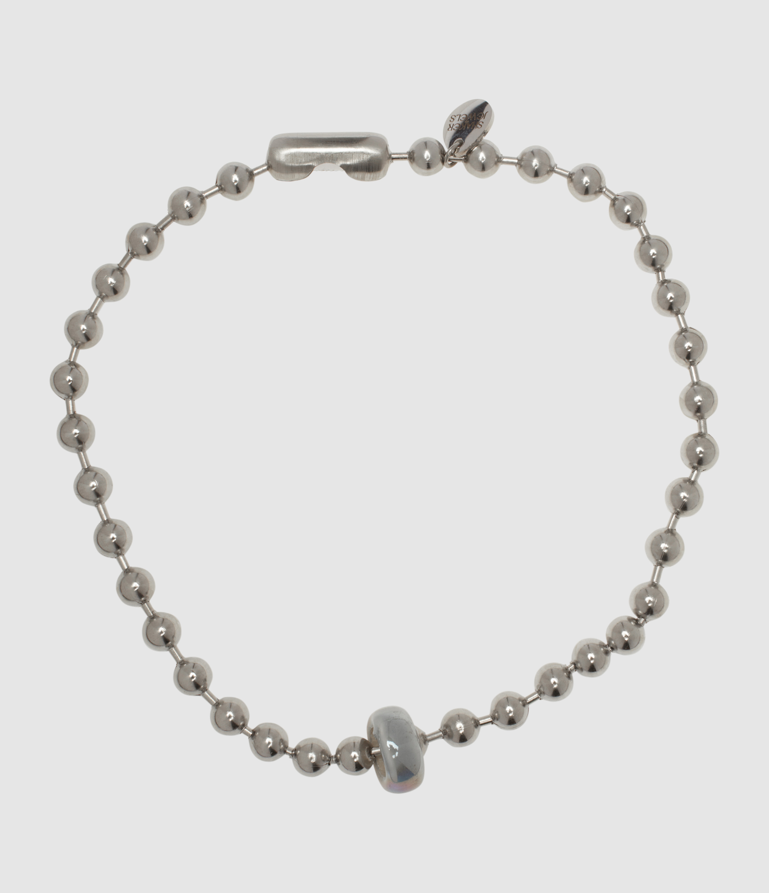 Collier Japi Argent Gris