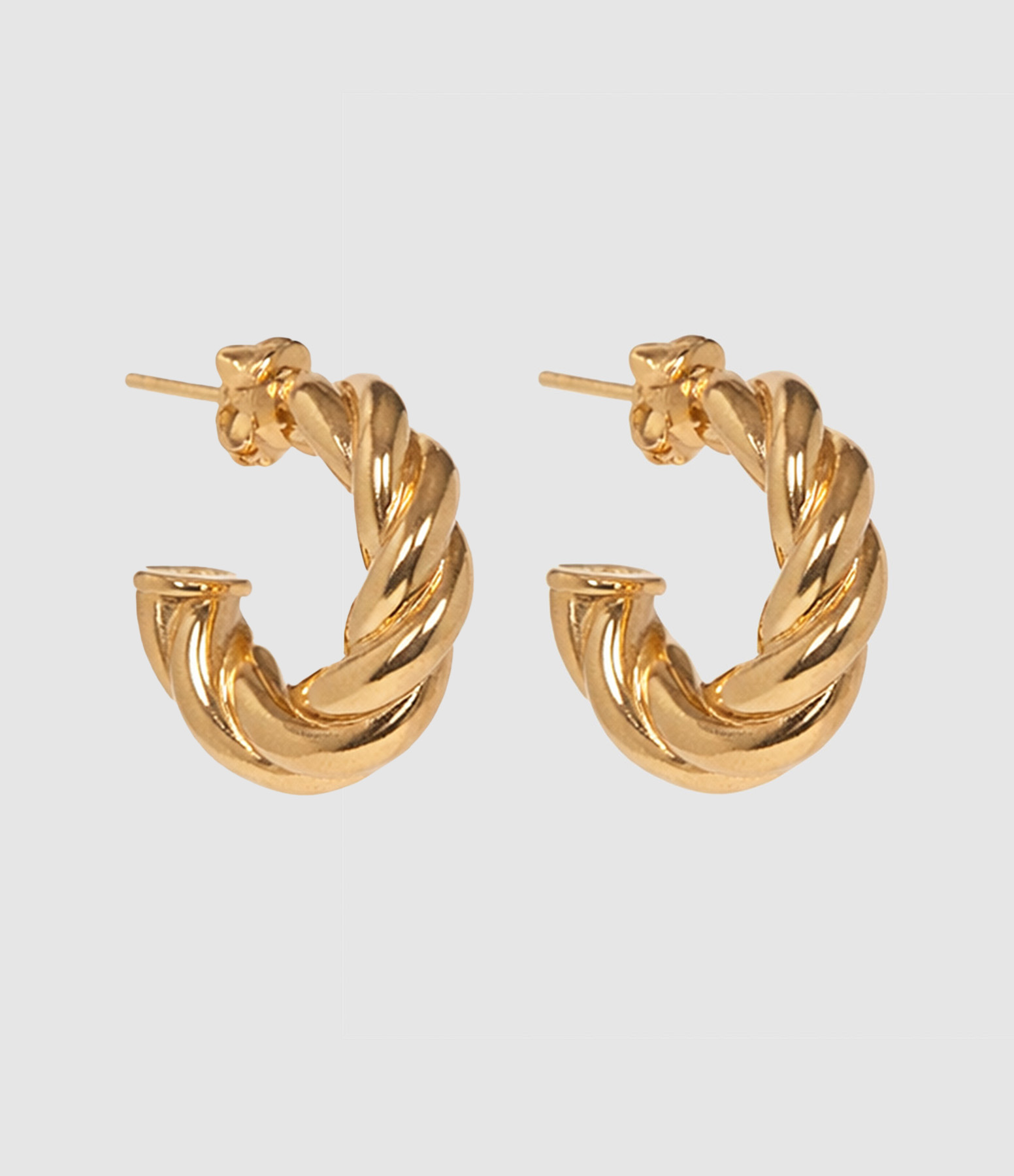 Boucles D'oreilles Rik Doré