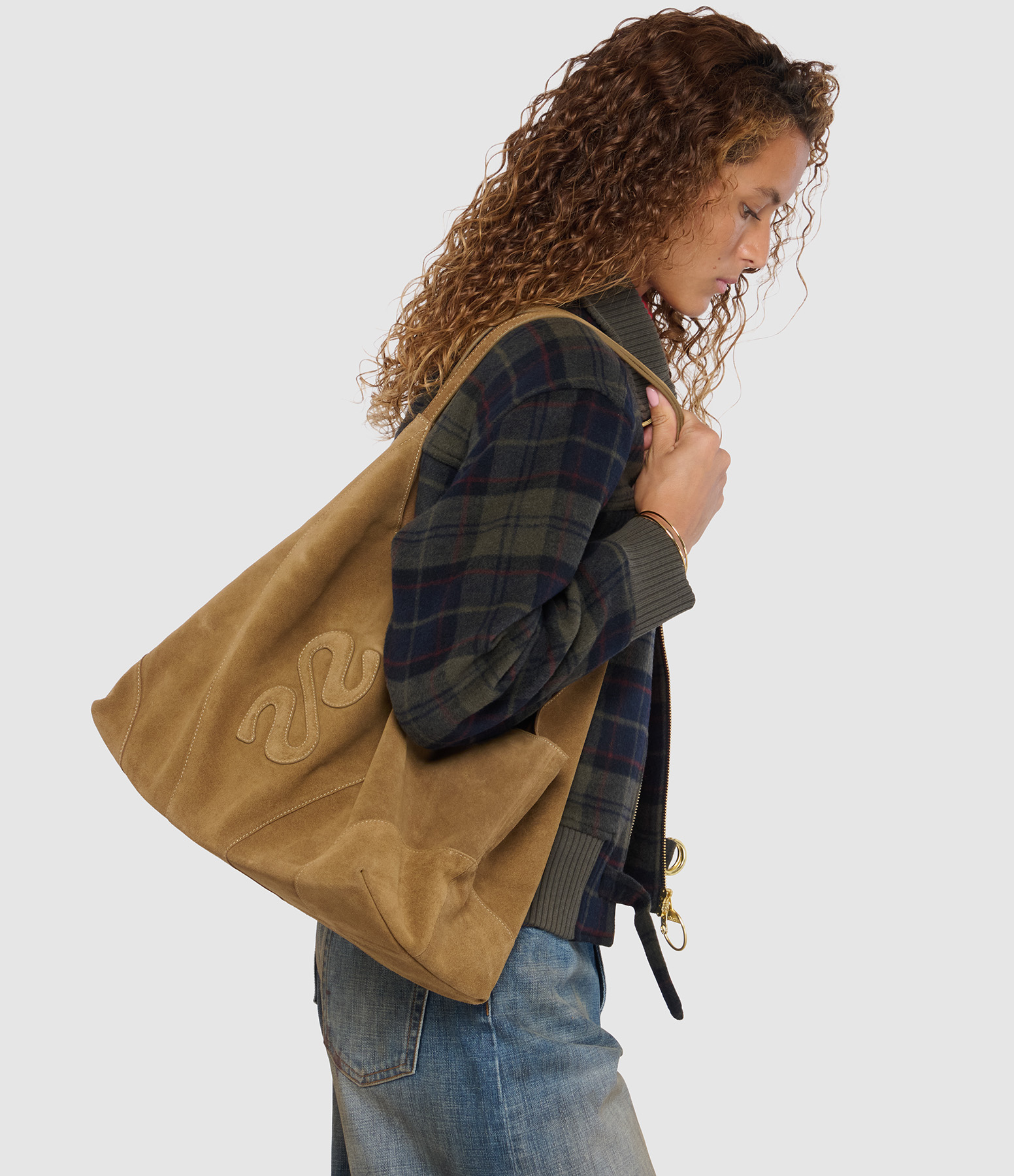 Sac Positano Nubuck Tabac