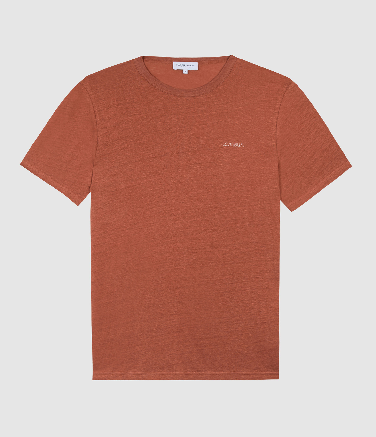 Tee-Shirt Villiers Amour Terracotta