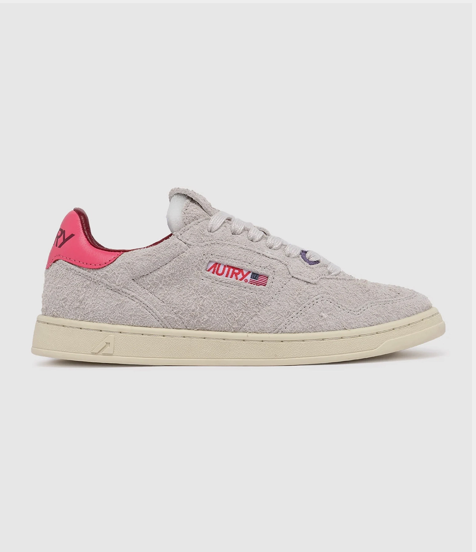 Baskets Medalist Flat Suédé Calypso Coral, Capsule Flash