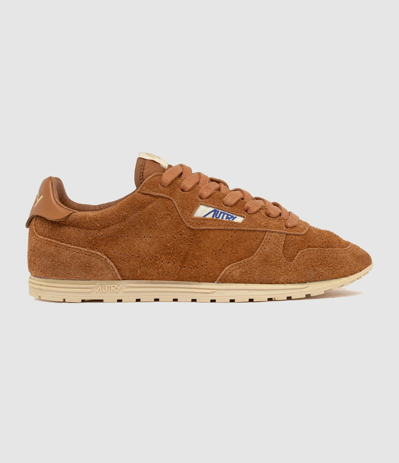 Baskets Homme Windspin Low Perfor Suede Brown, Capsule Flash