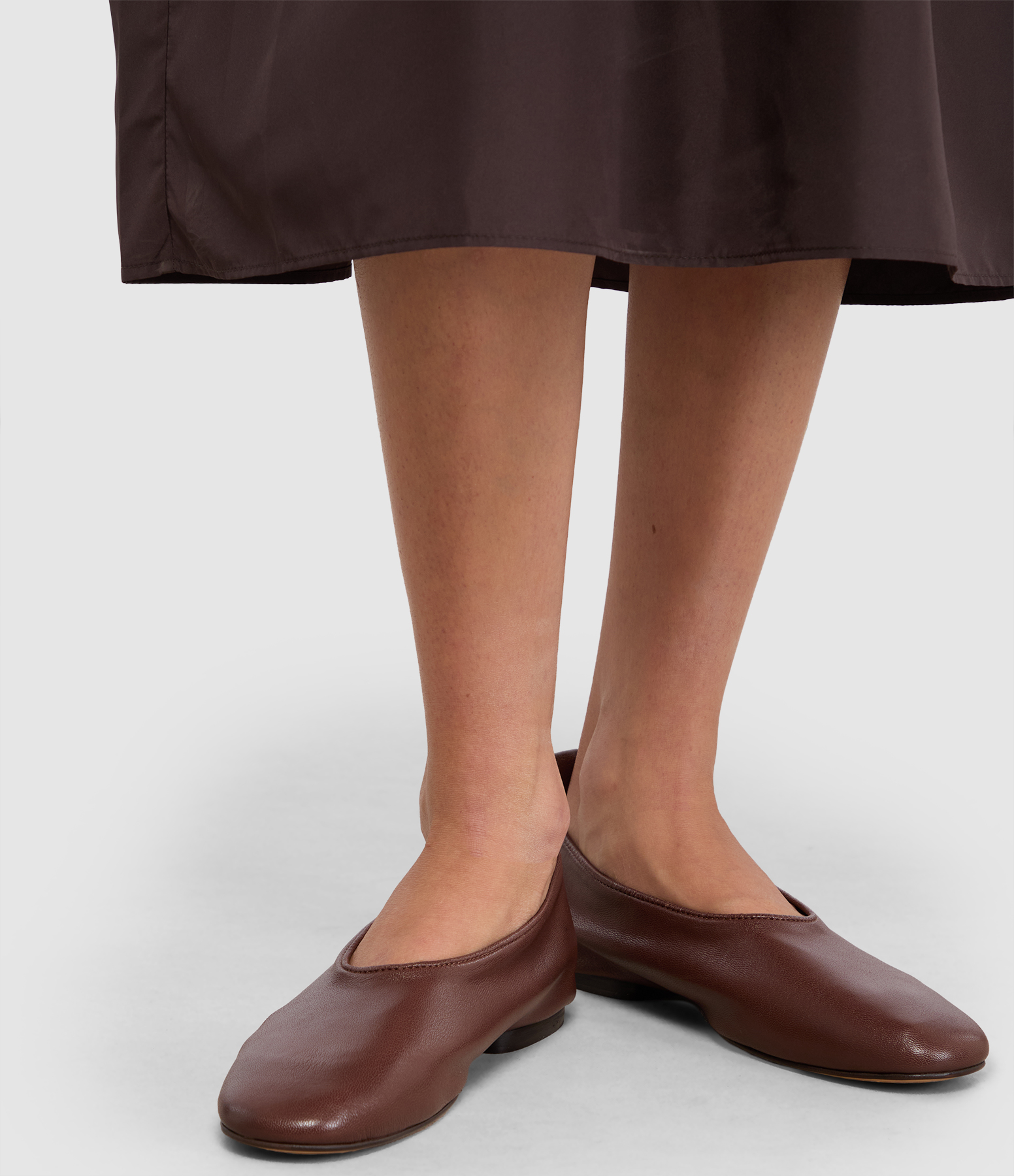 Ballerines Bala Cognac