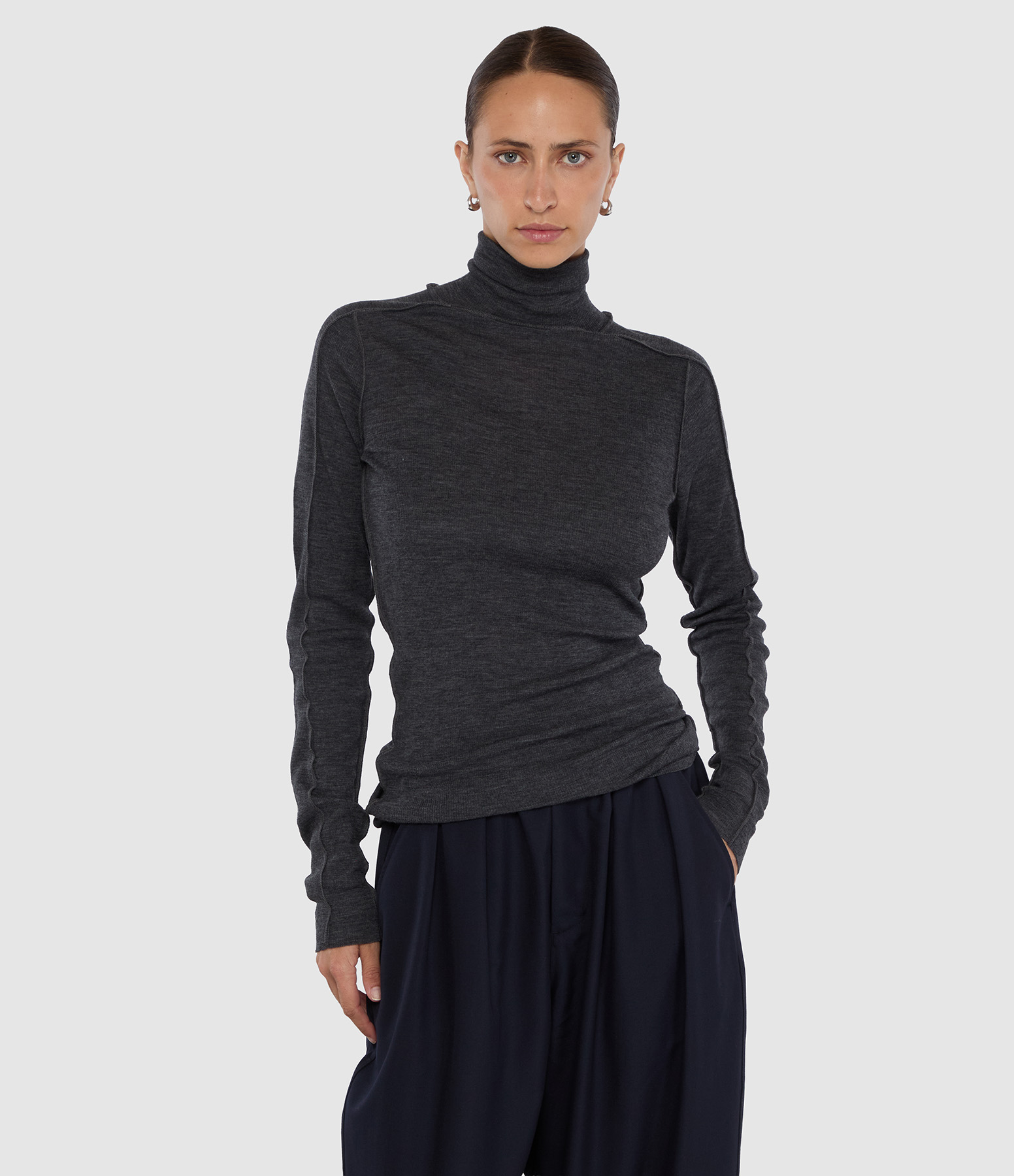 Pull Lois Gris Anthracite