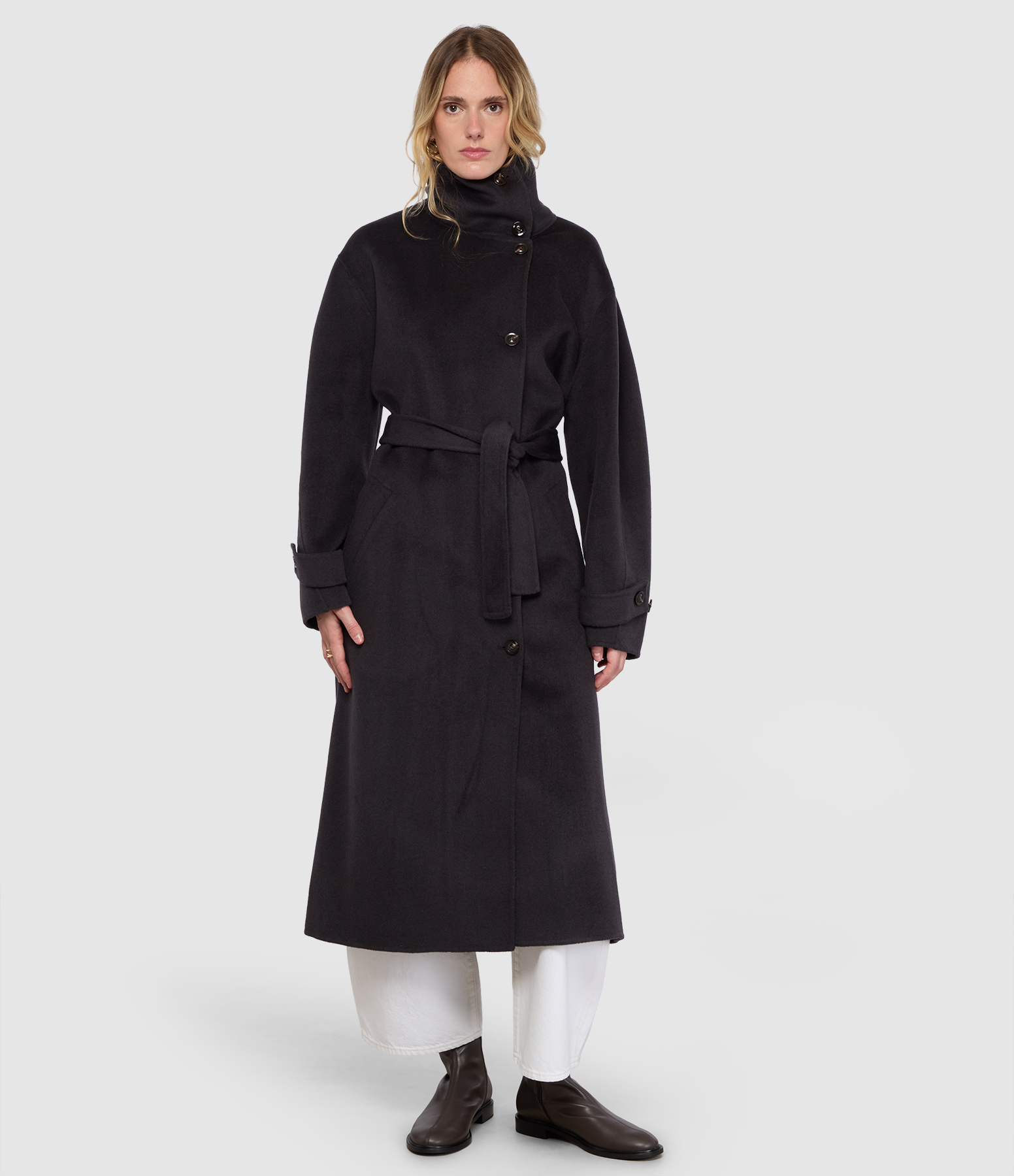 Manteau James Charbon