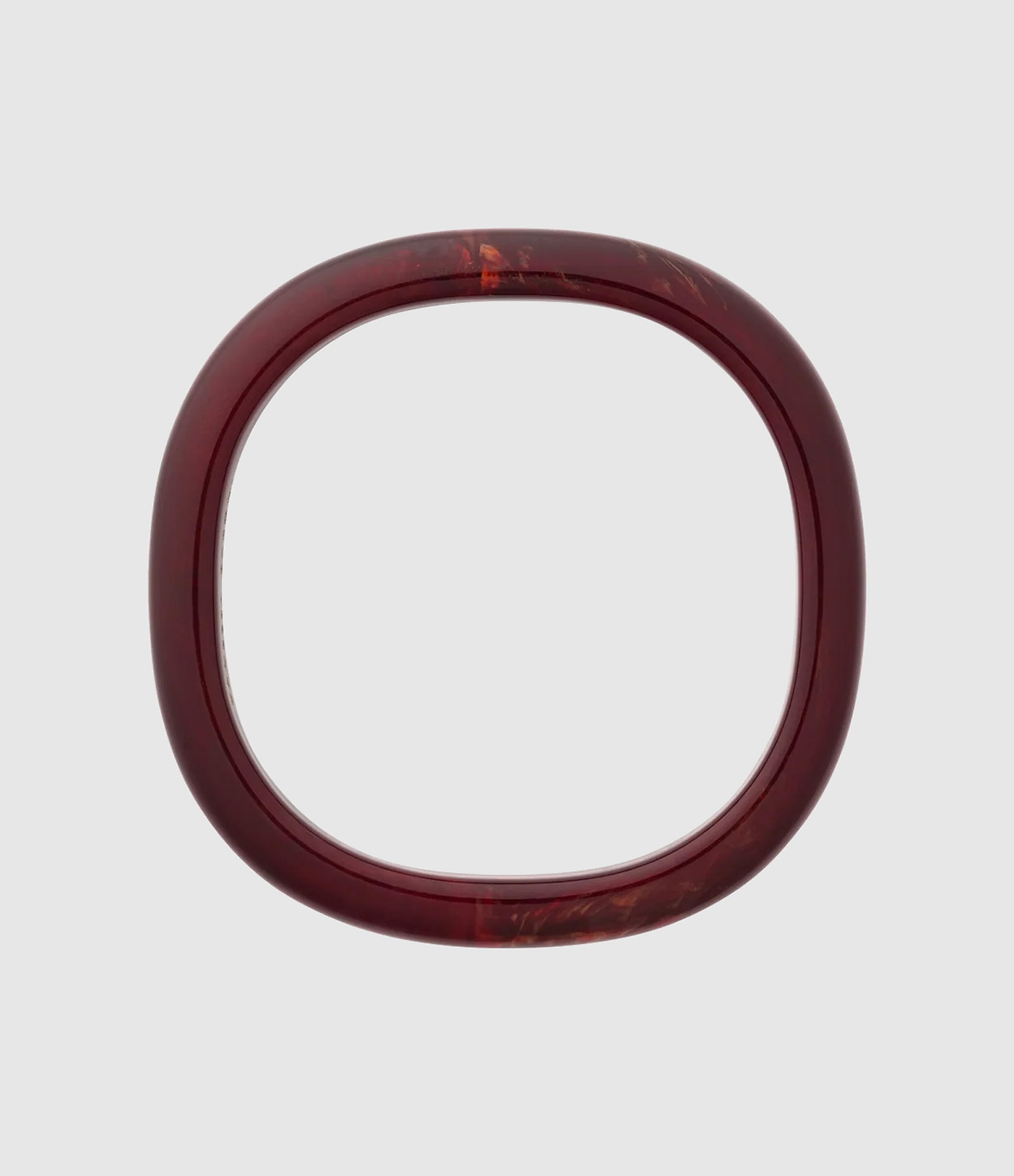 Jonc Soft Edge Bordeaux Marble