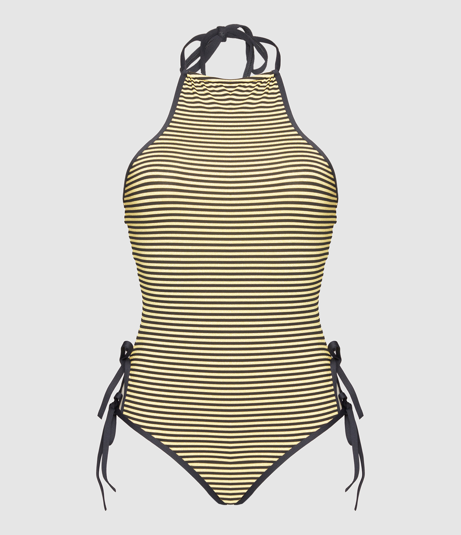 Maillot de Bain Une Pièce Doré