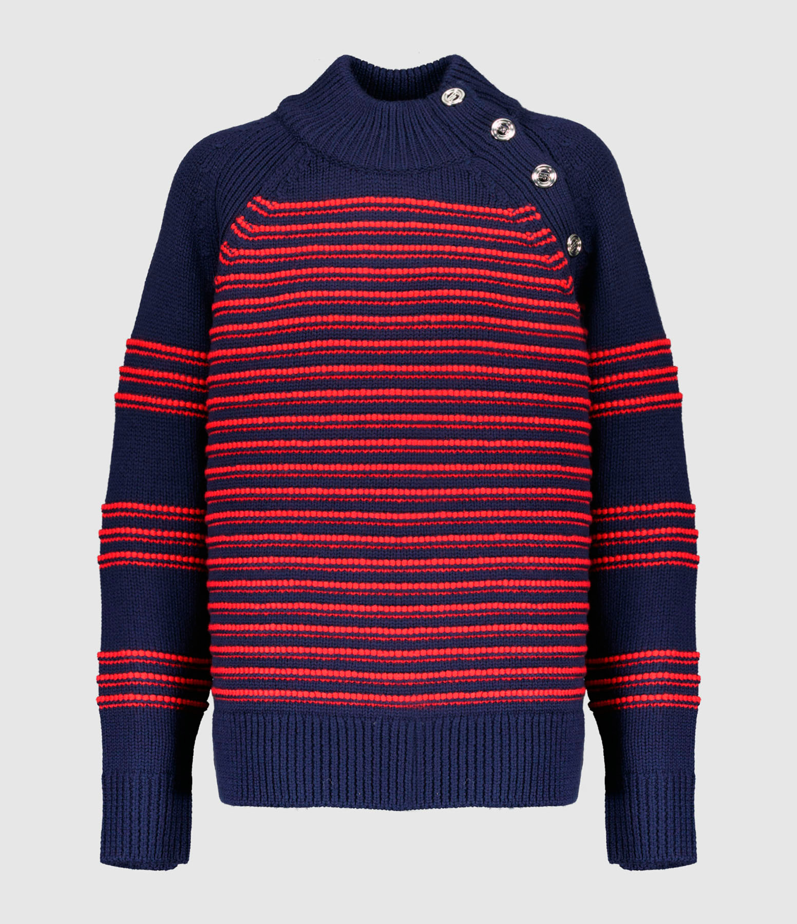 Pull Rayures Bleu Rouge