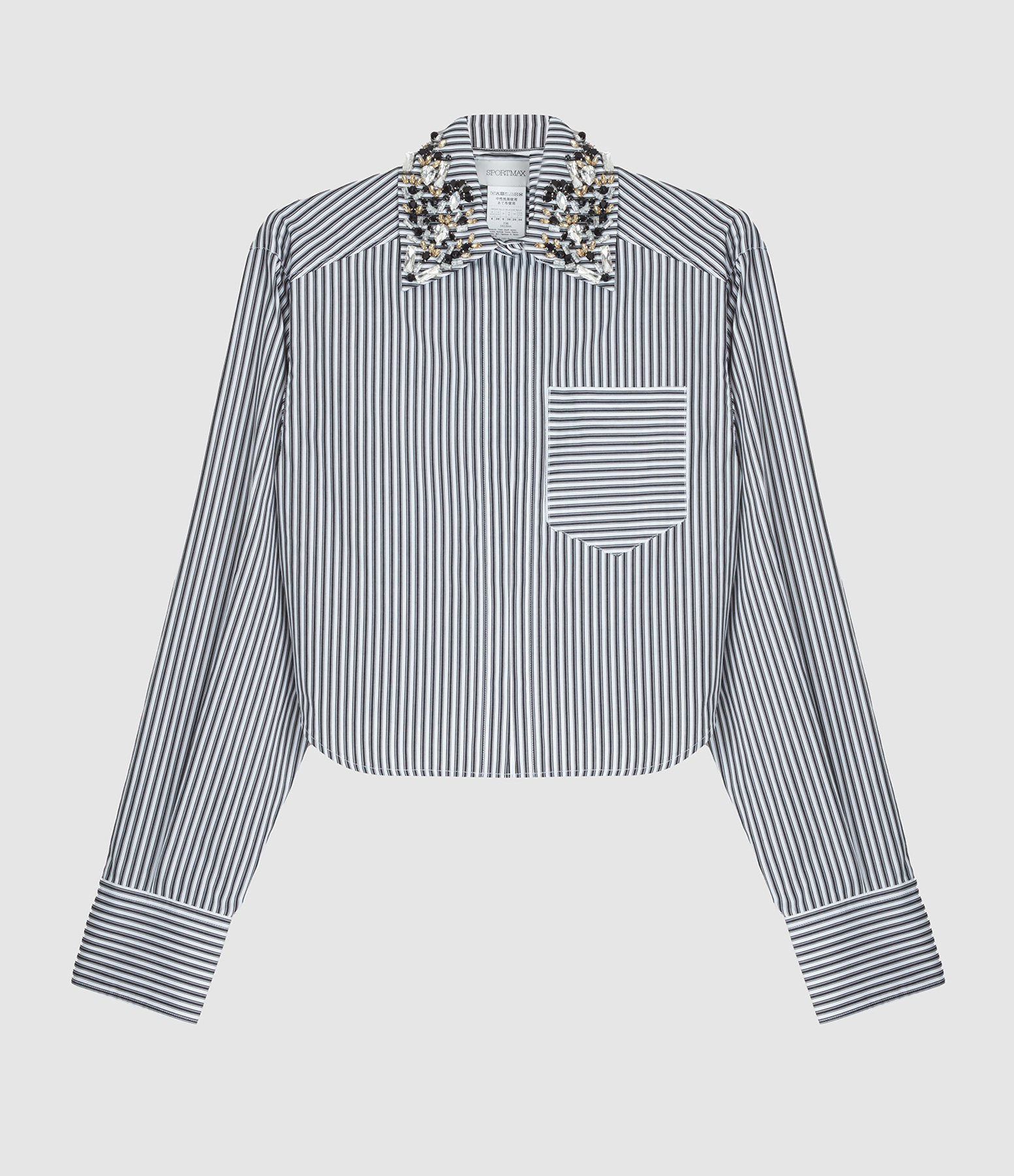 Chemise Quagga Nero