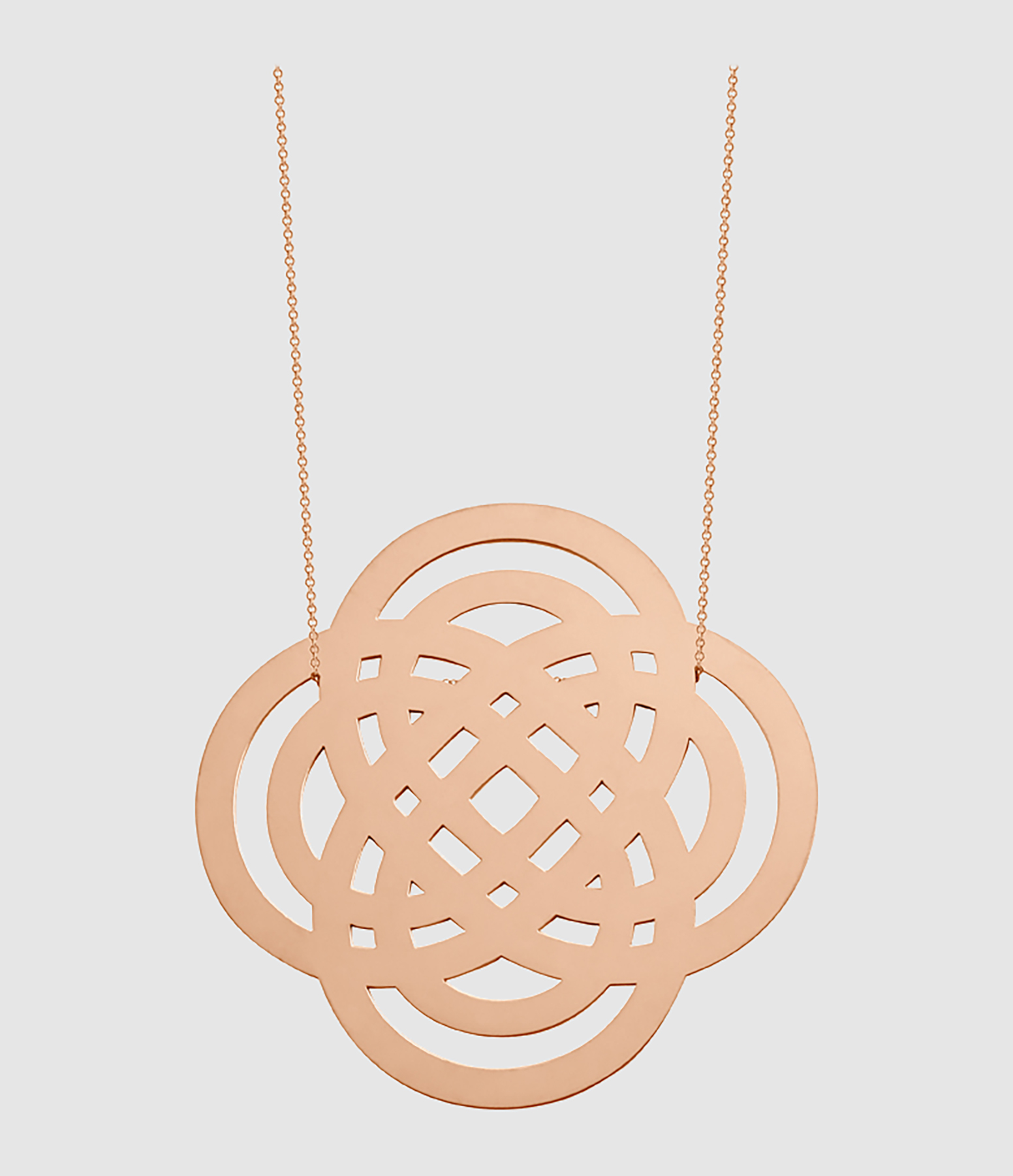 Collier Purity Jumbo Or Rose