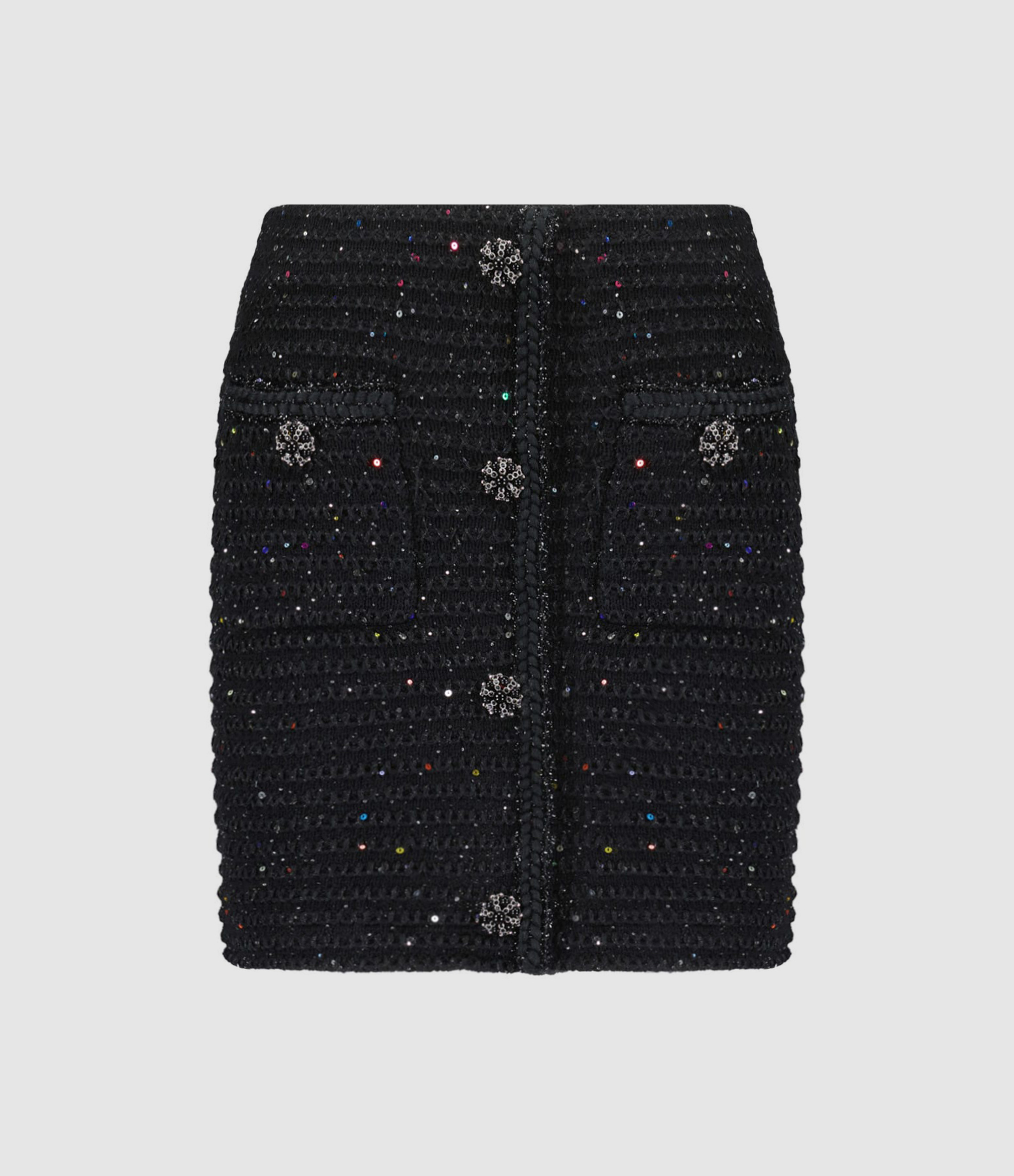 Jupe Sequins Noir