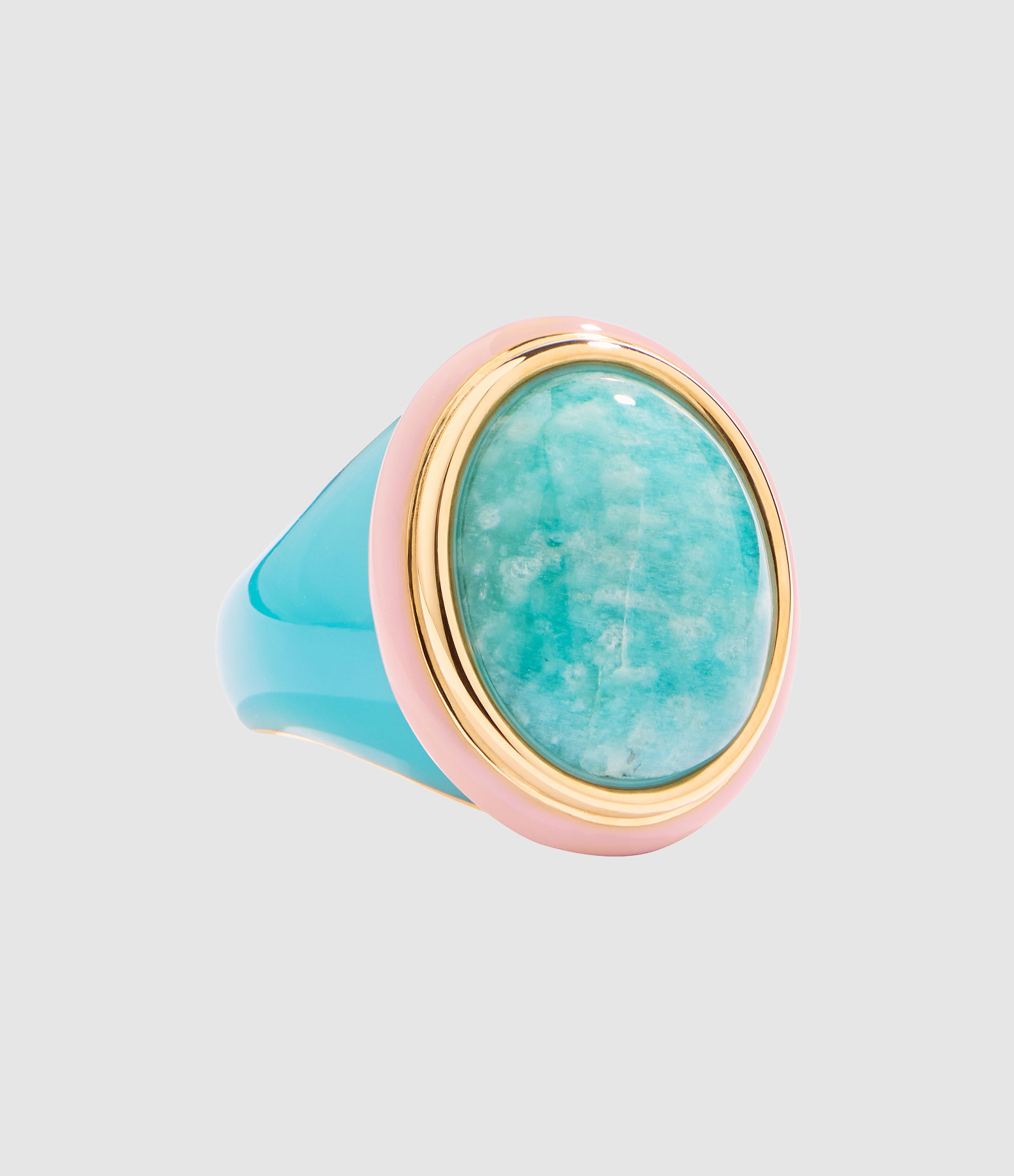 Bague Tabarin Amazonite