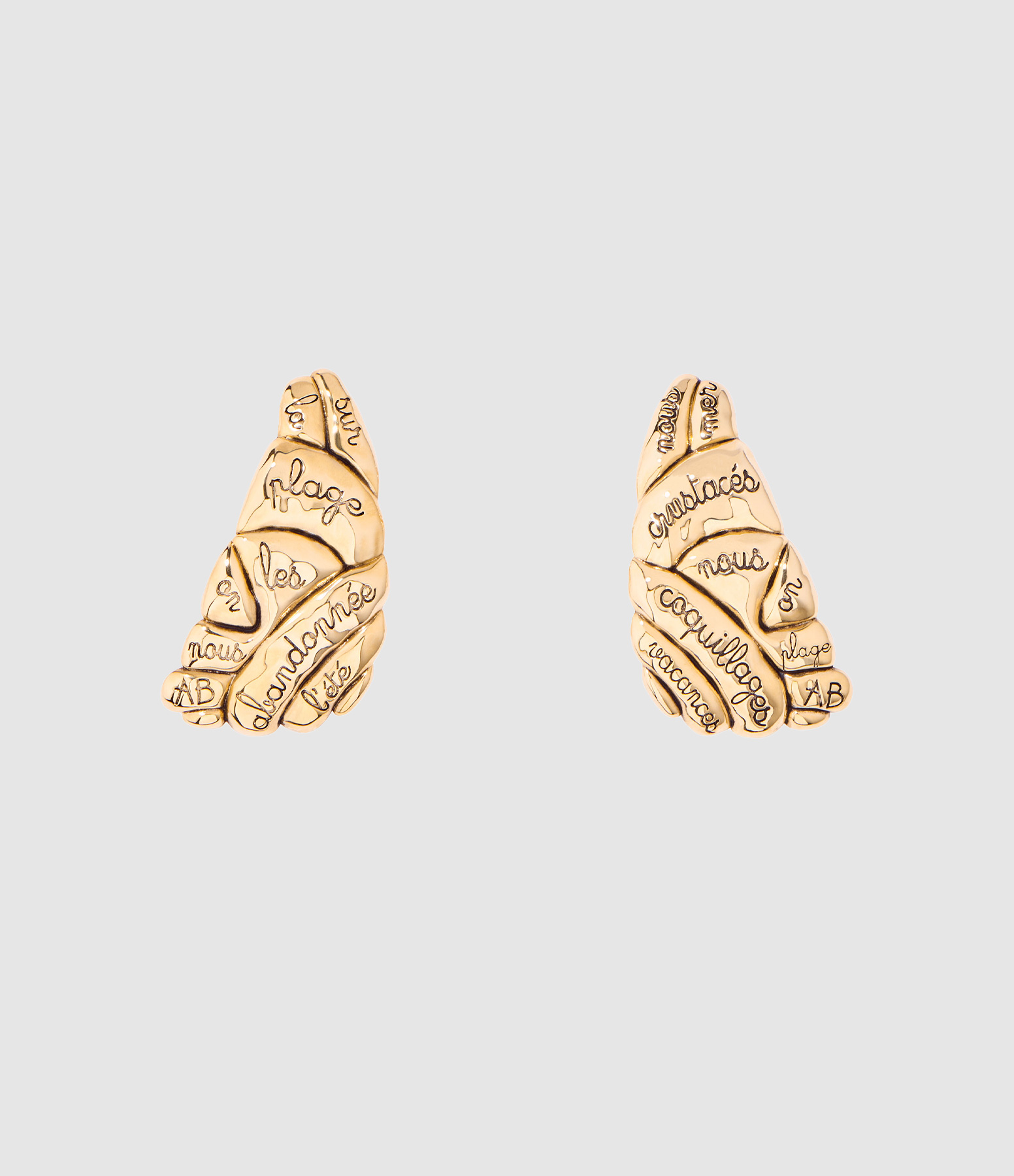 Boucles d'oreilles Mistrella Doré
