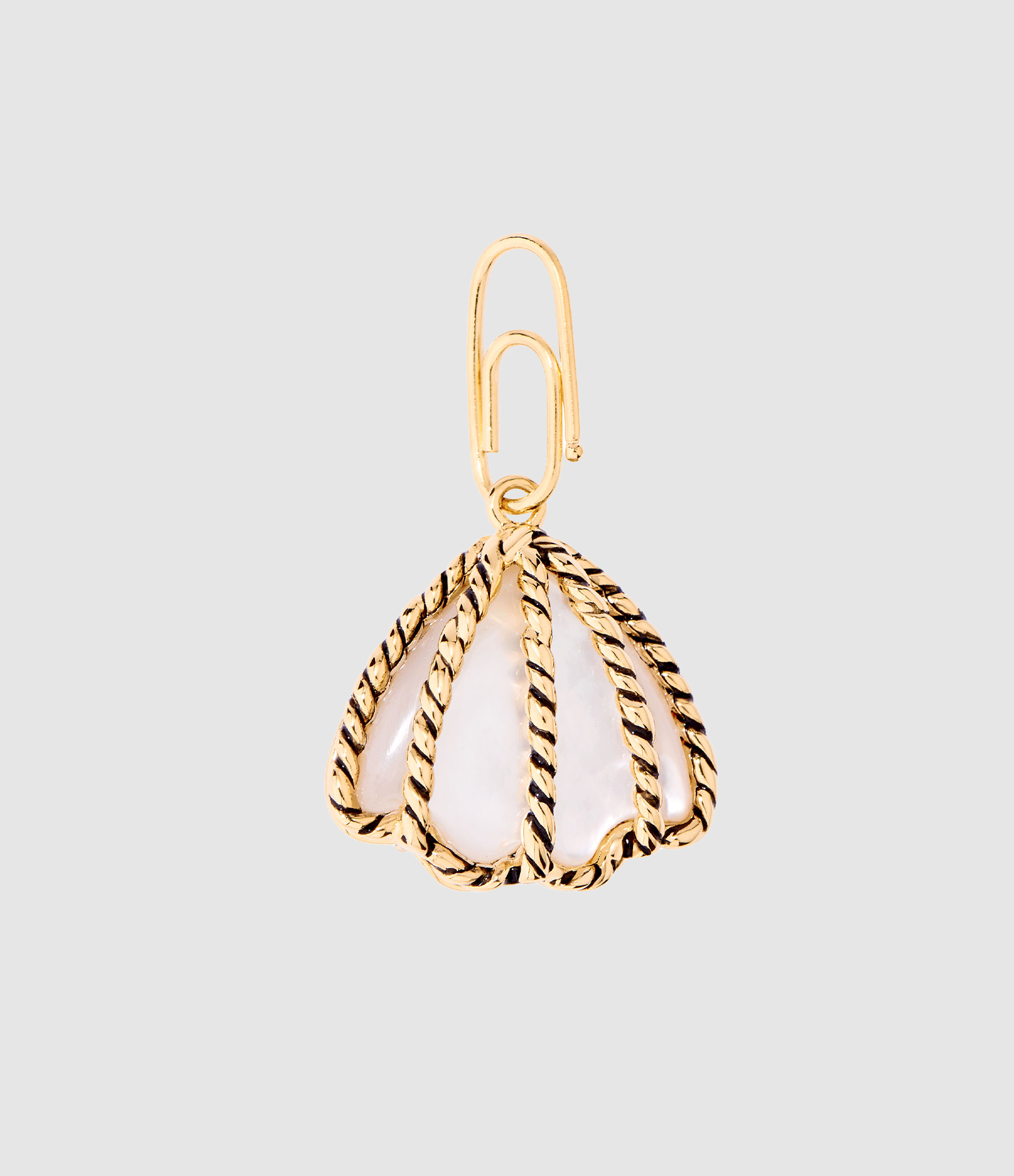 Charm Aquarama Coquillage Doré
