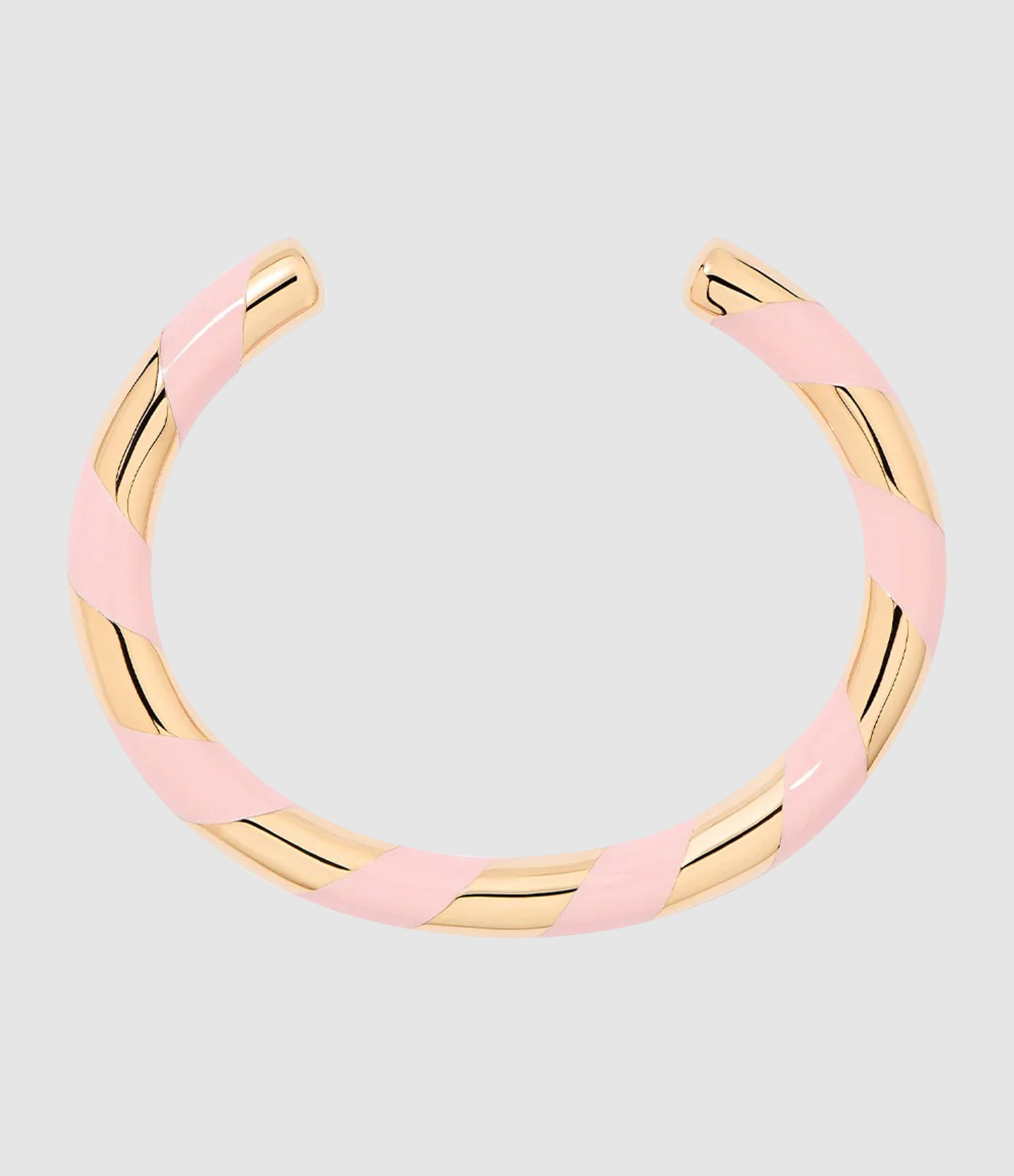 Jonc Positano Paille Baby Pink