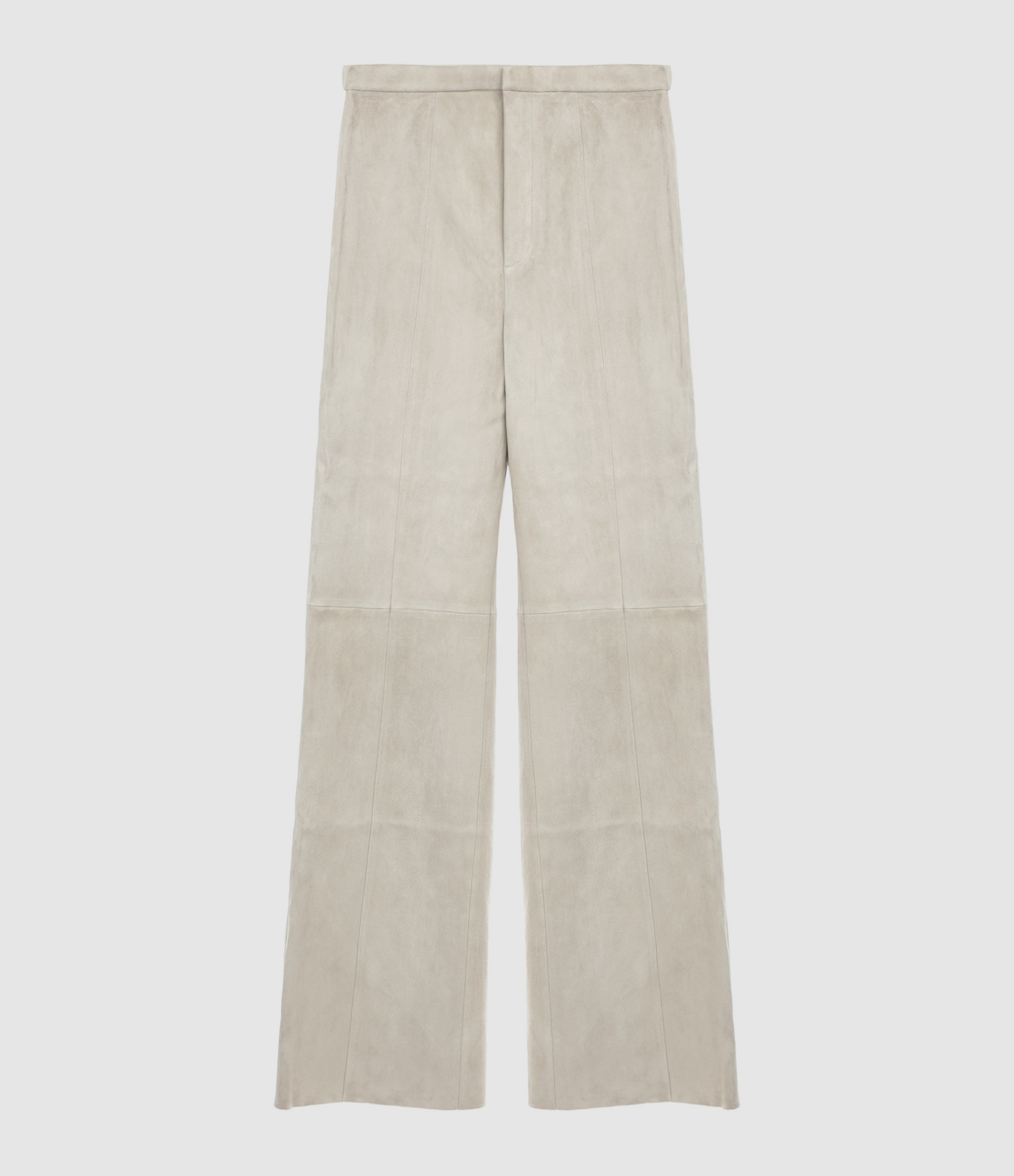 Pantalon Nora Agneau Velours Light Smoke
