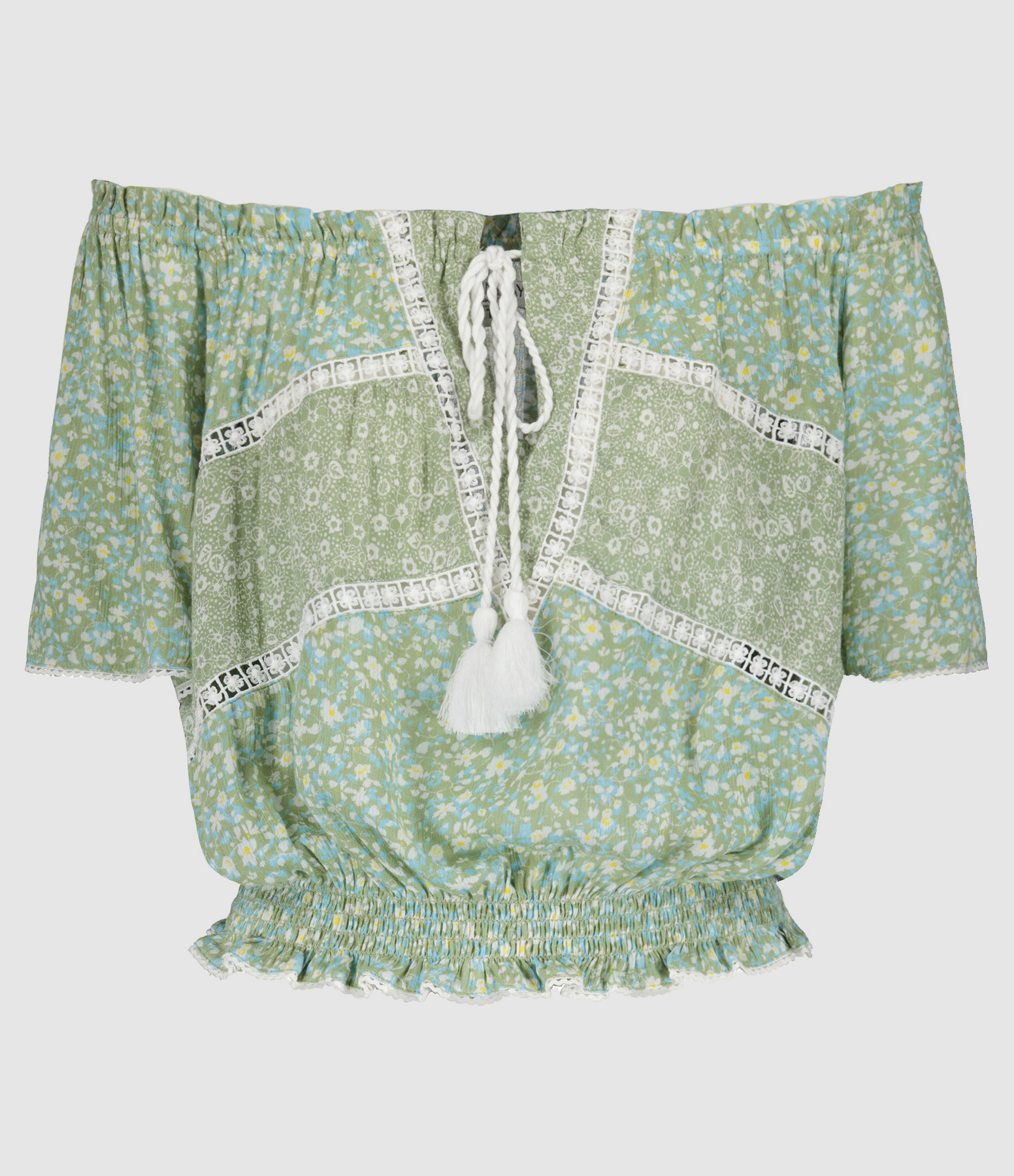 Top Court Arianna Fleuri Kaki