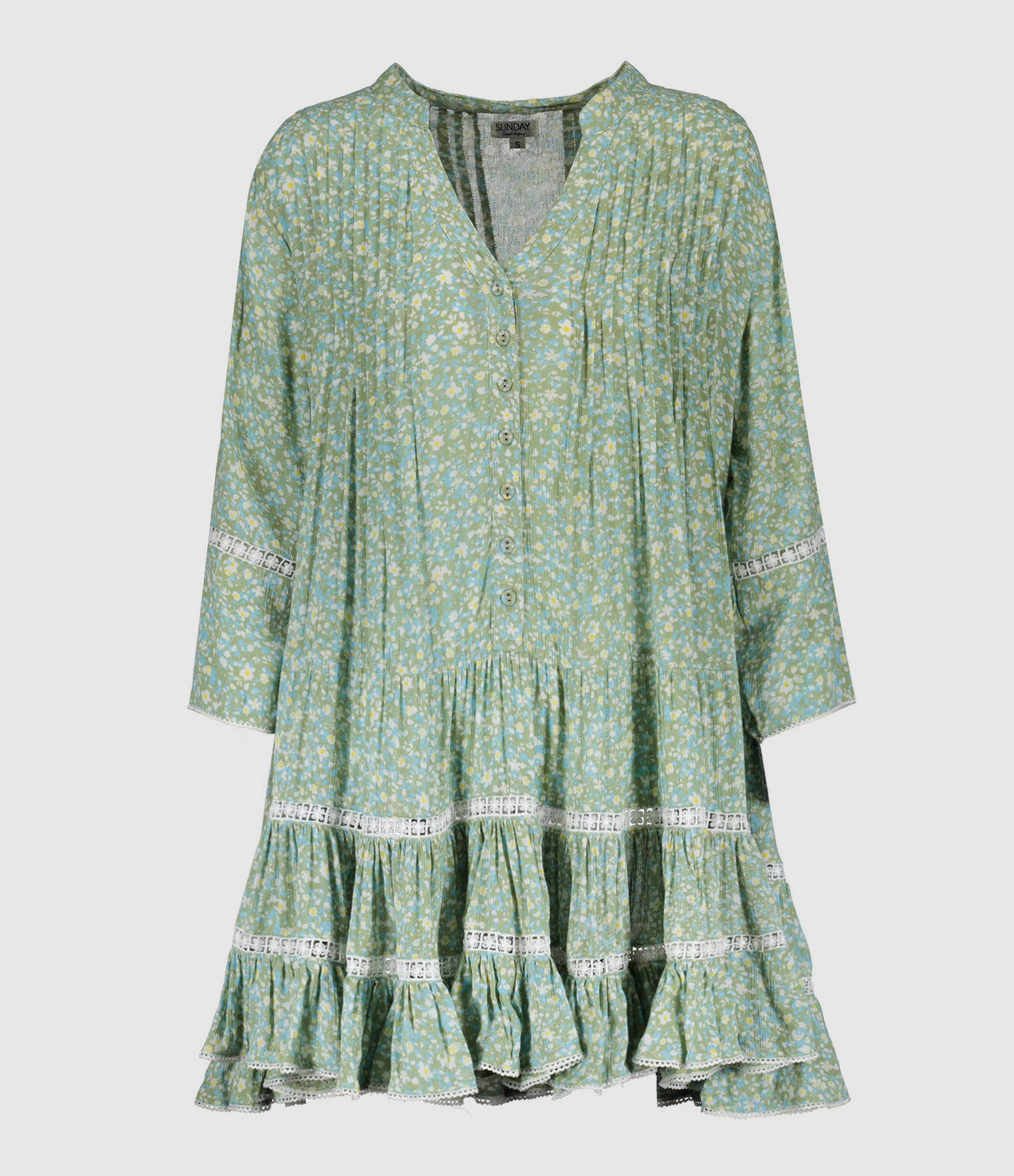 Robe Courte Bella Ciao Kaki