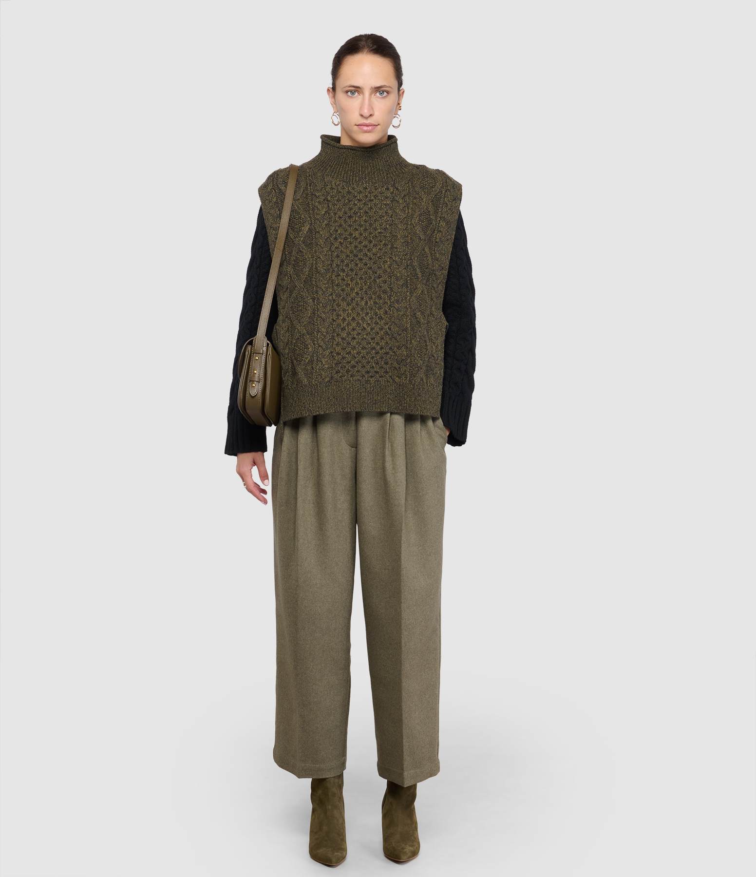 Pantalon Cropped Muschio
