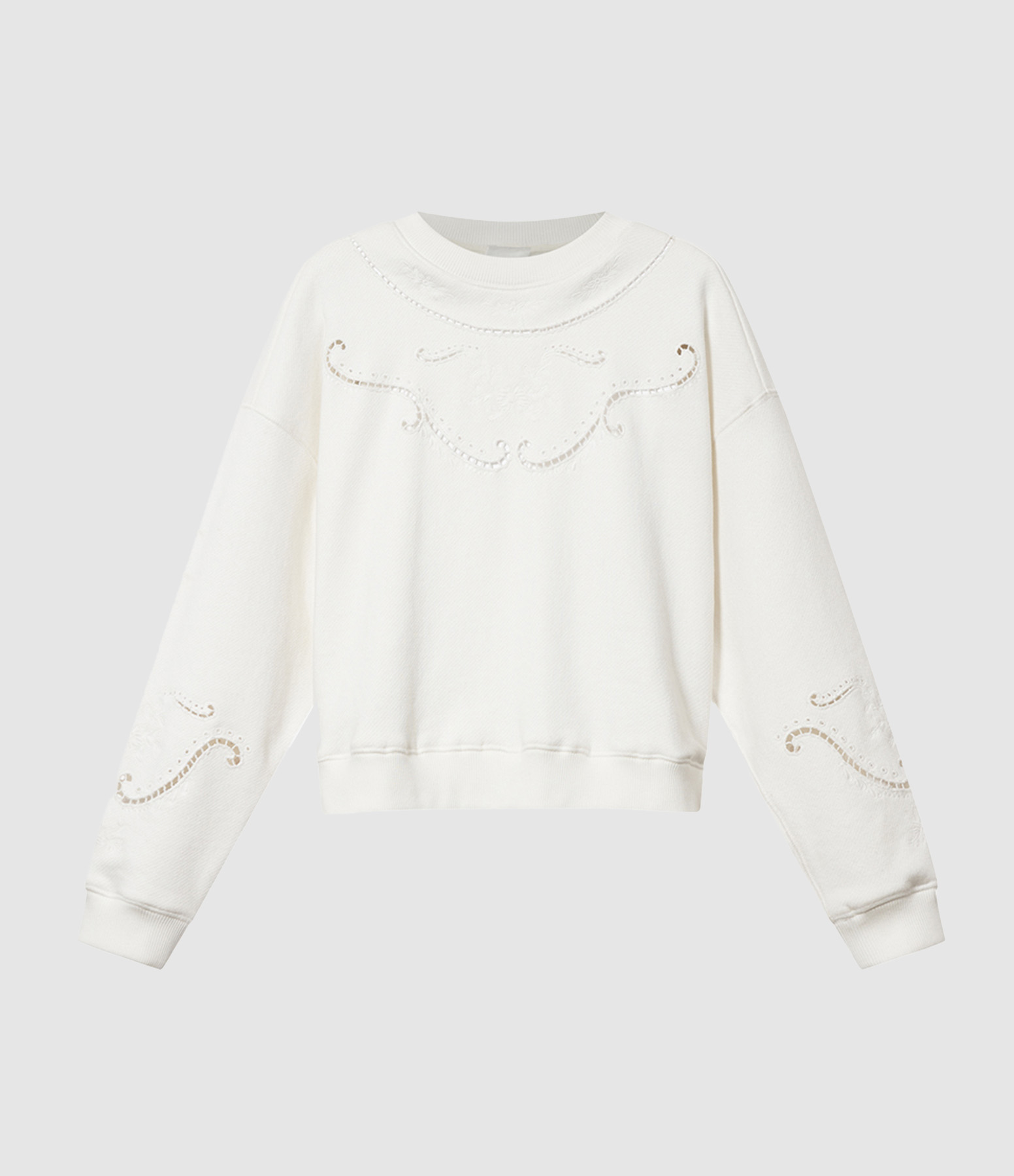Sweat Shirt Vella Ecru