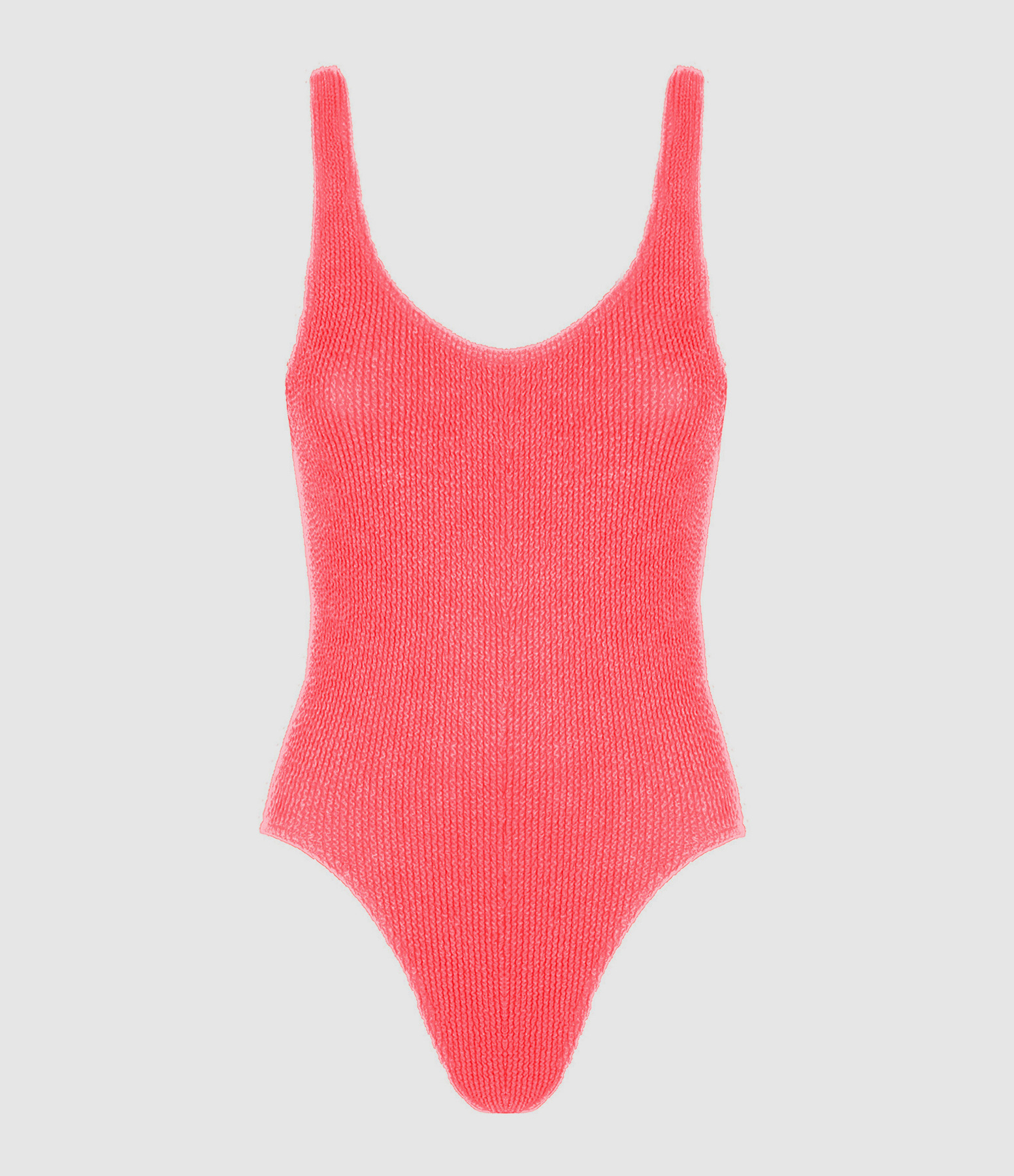 Maillot de Bain Une Pièce Riva Fraise Fluo